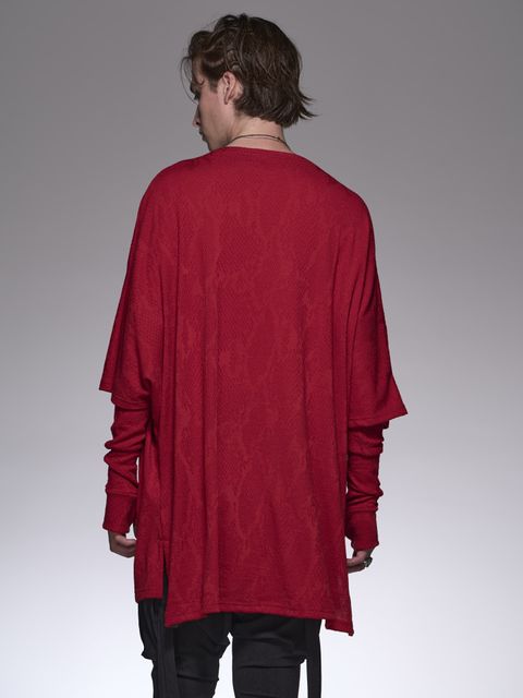 《予約品》 PythonJQD Jersey DolmanT / ドルマンTシャツ / レッド