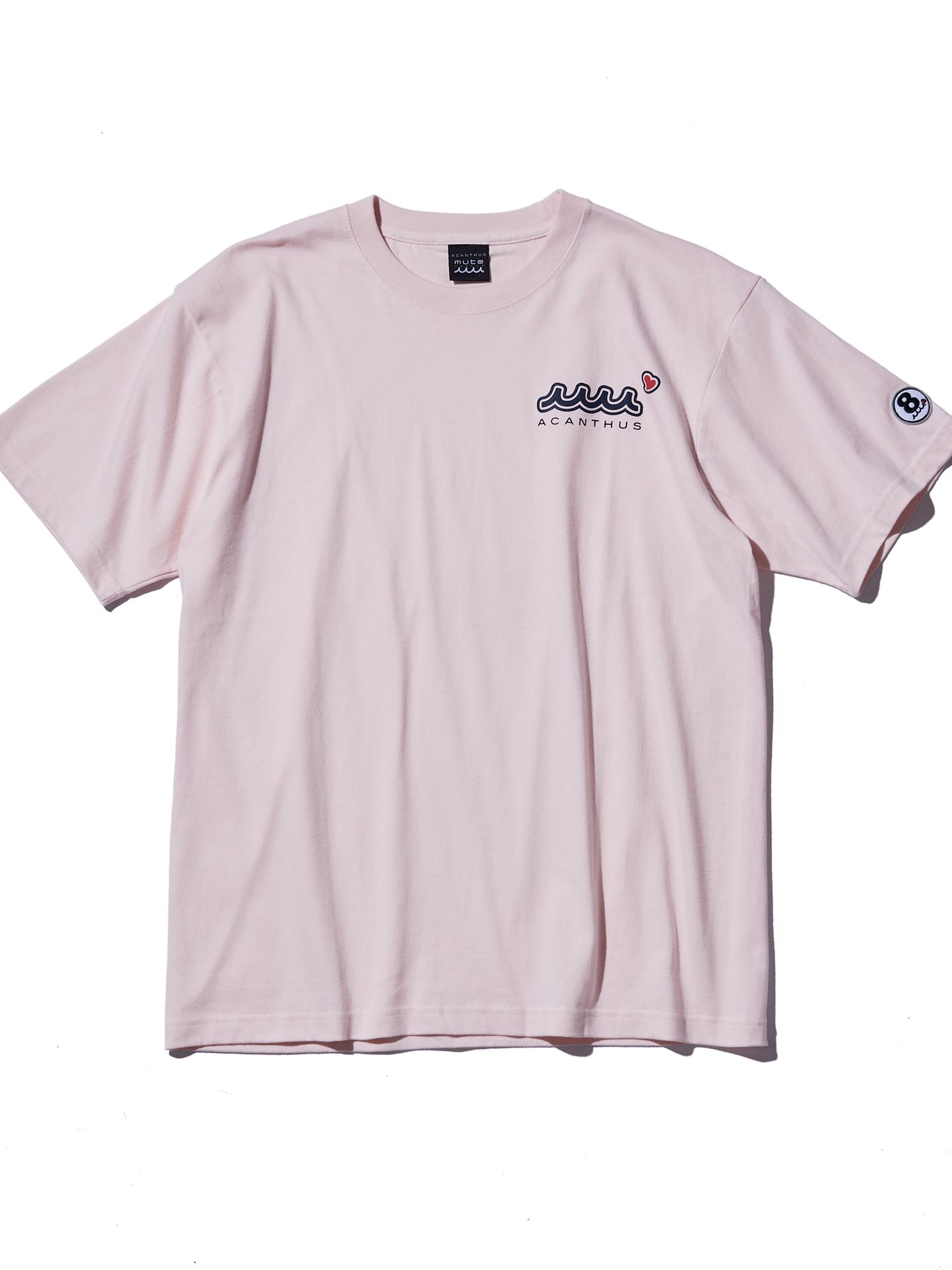 muta sweet muta Tee / Tシャツ / ピンク 【Acanthus×muta】