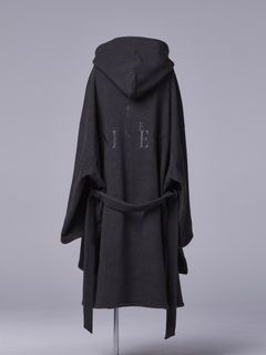 《予約品 》 HAORI / 厚地フリース / チャコールグレー