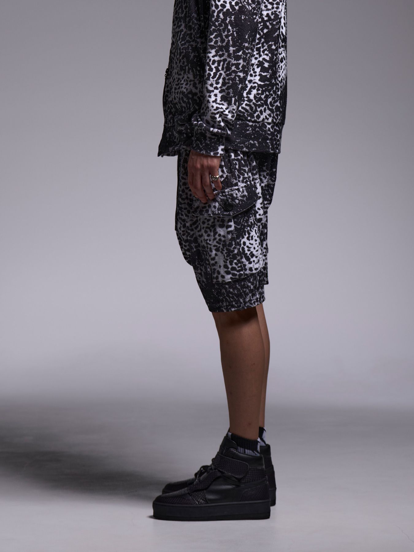 【予約品 1月4日(日) 締切】Sarrouel Shorts / サルエルショーツ / ブラック&グレー