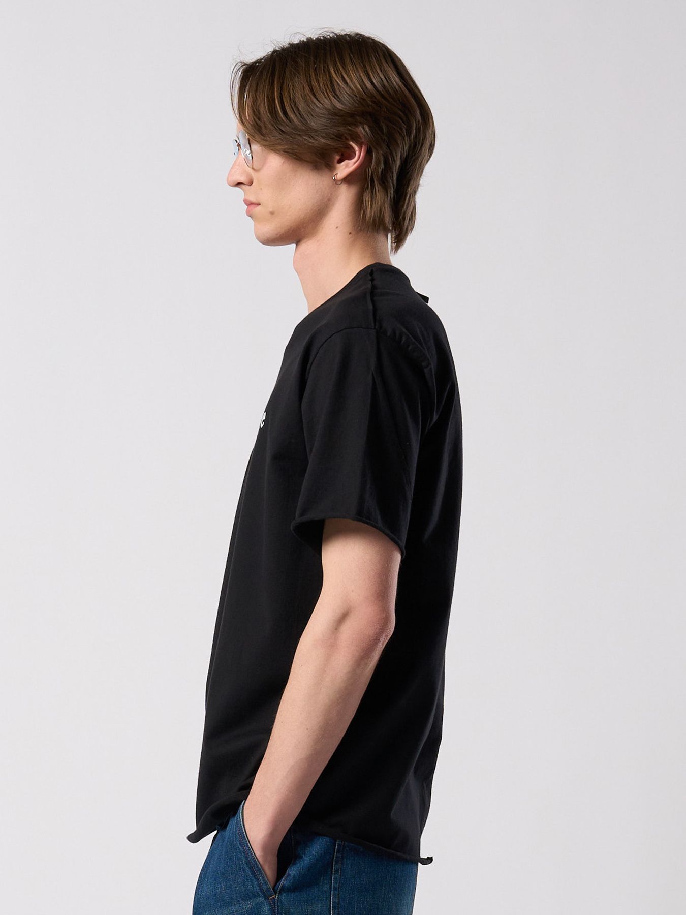 【予約品 4月19日(日) 18時締切】Ohta Design × wjk collaboration："intro" cut-off S/S / "intro" カットオフ ショートスリーブ / ブラック