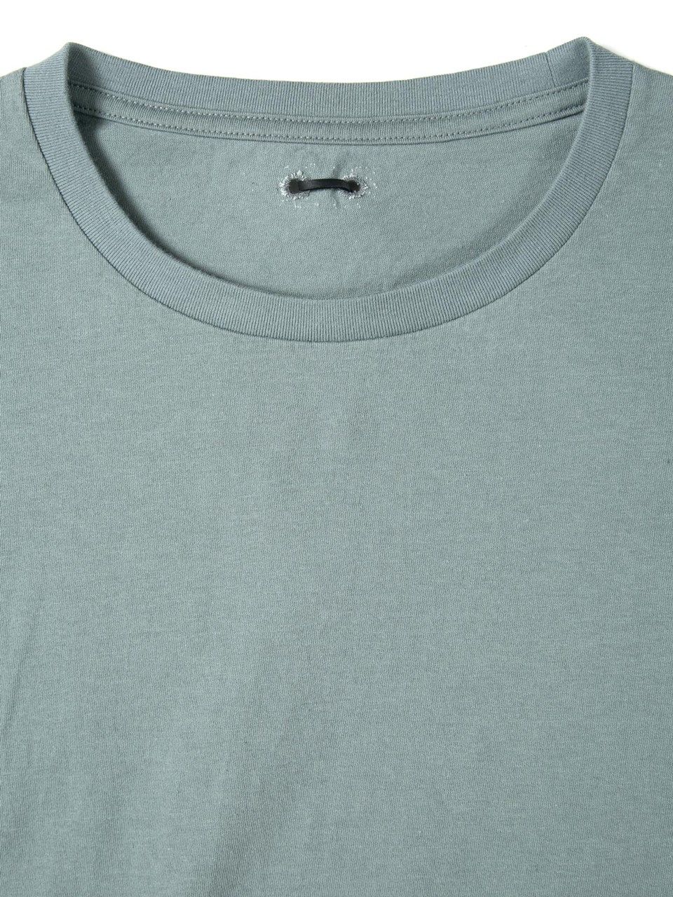 30/-ナチュラルソフト天竺 ワイド Tシャツ   / ブルーグレー 【STRUM】