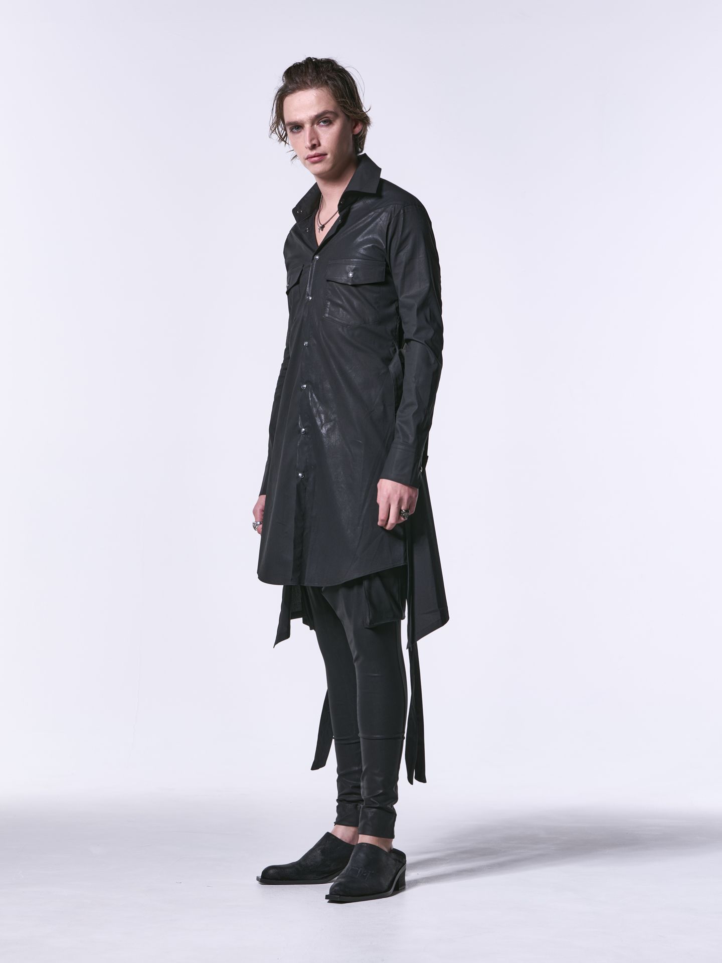 《予約品》 WesternFlareShirt / フレアシャツ  / ブラック