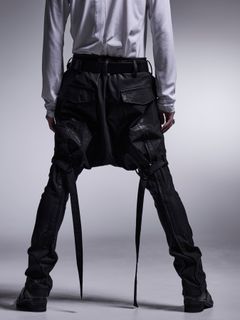 【予約品 7月13日(日) 締切】Sarrouel Bondage Pants / サルエルボンデージパンツ / ブラック