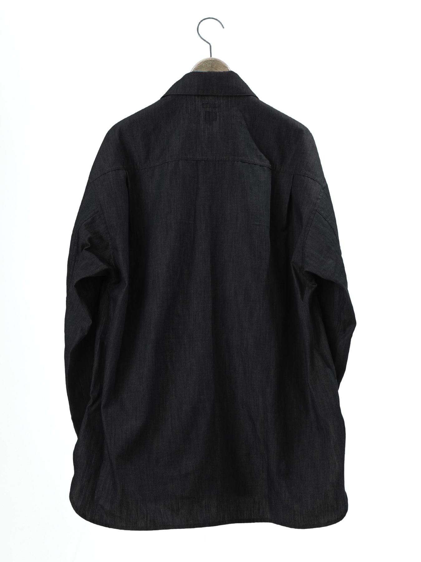 【予約品 10月26日(日) 締切】90sDENIMSHIRTS / デニムオーバーシャツ / BLACK×BLACK