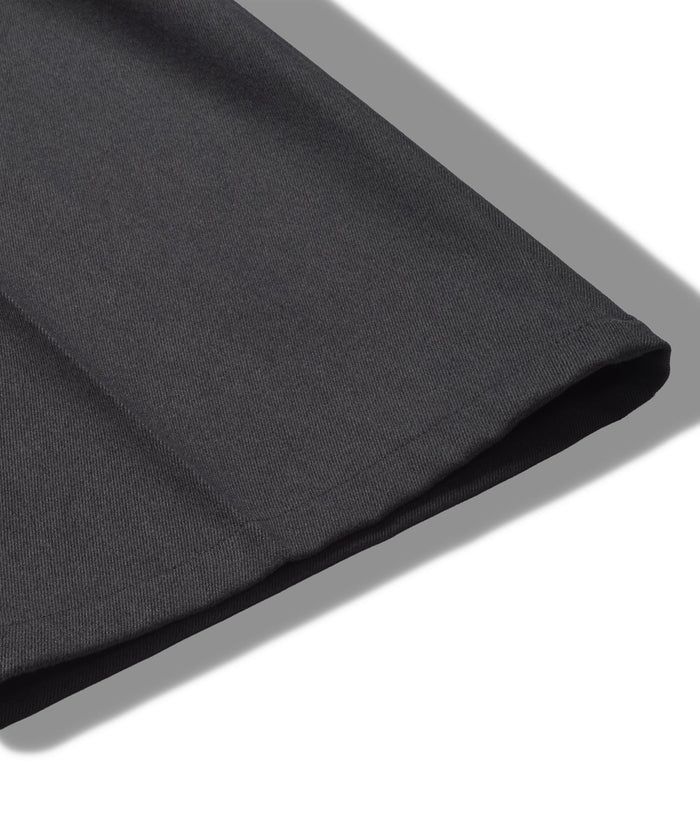 クロスタックワイドトラウザーズ グレー【NOID.】