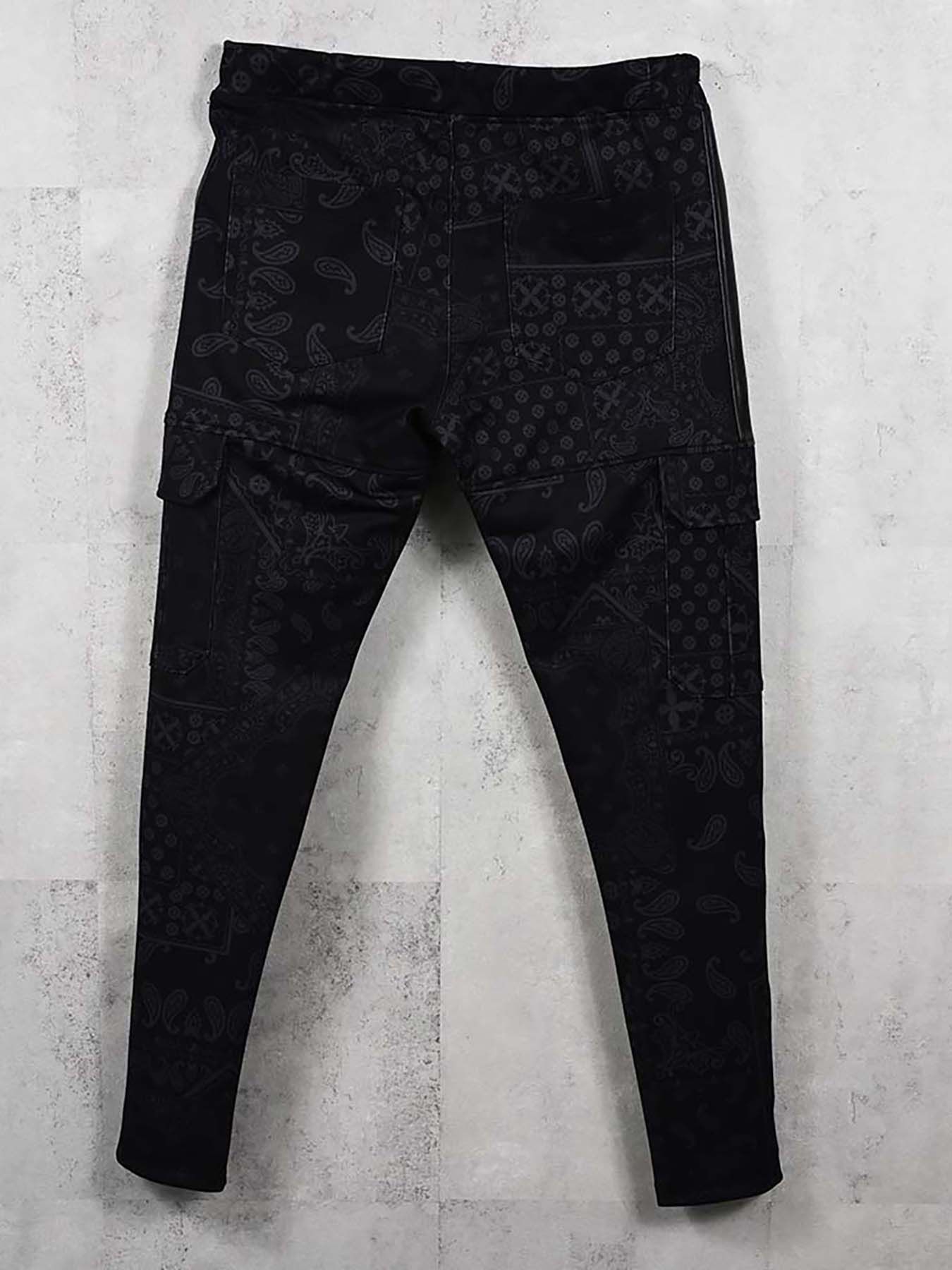 【予約品 】Darrell HEAT CARGO PT / ダレル ヒートカーゴパンツ / ペイズリーブラック