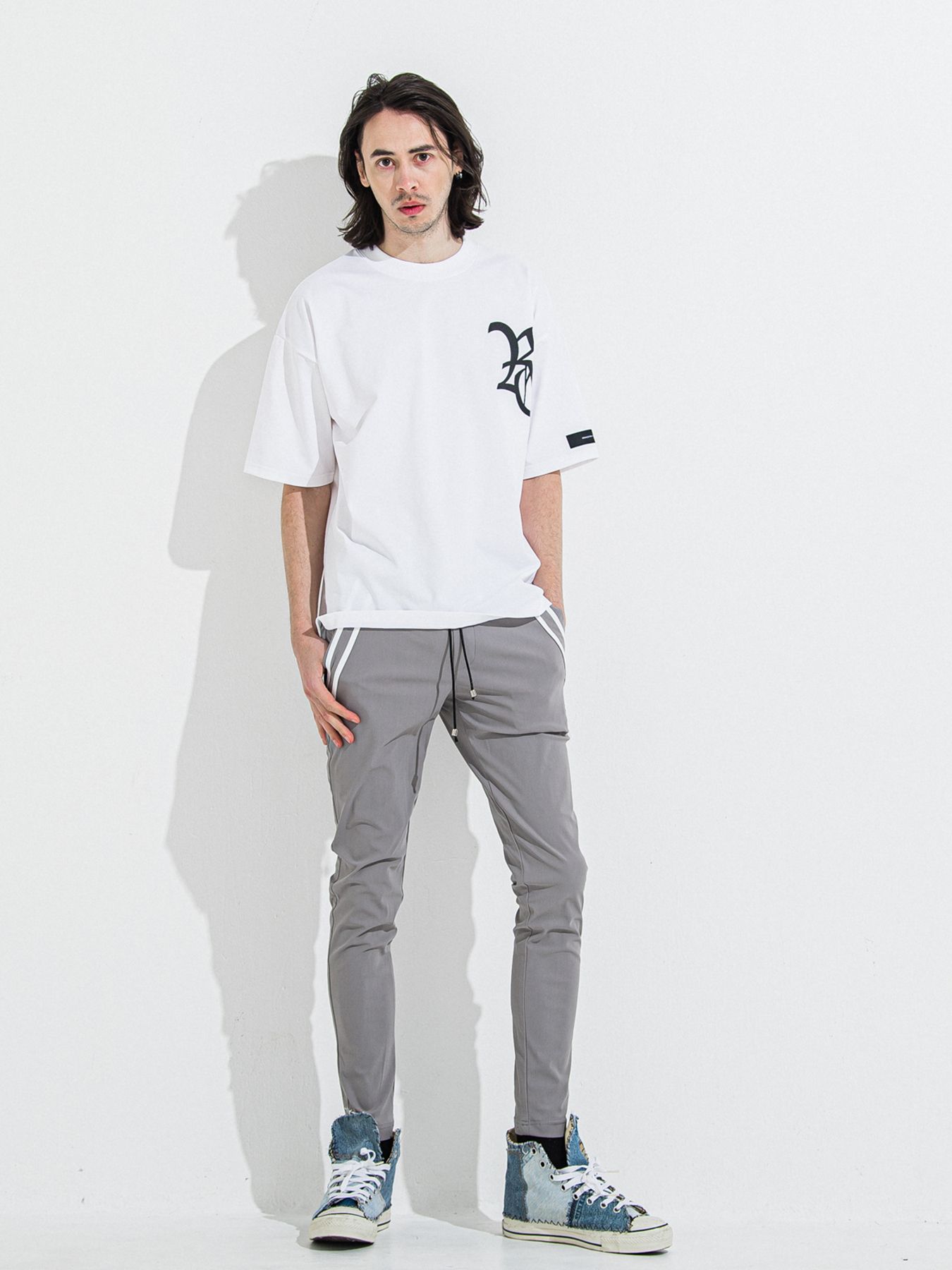 【予約品 】EDGE NYLON PT / エッジナイロンパンツ / グレー