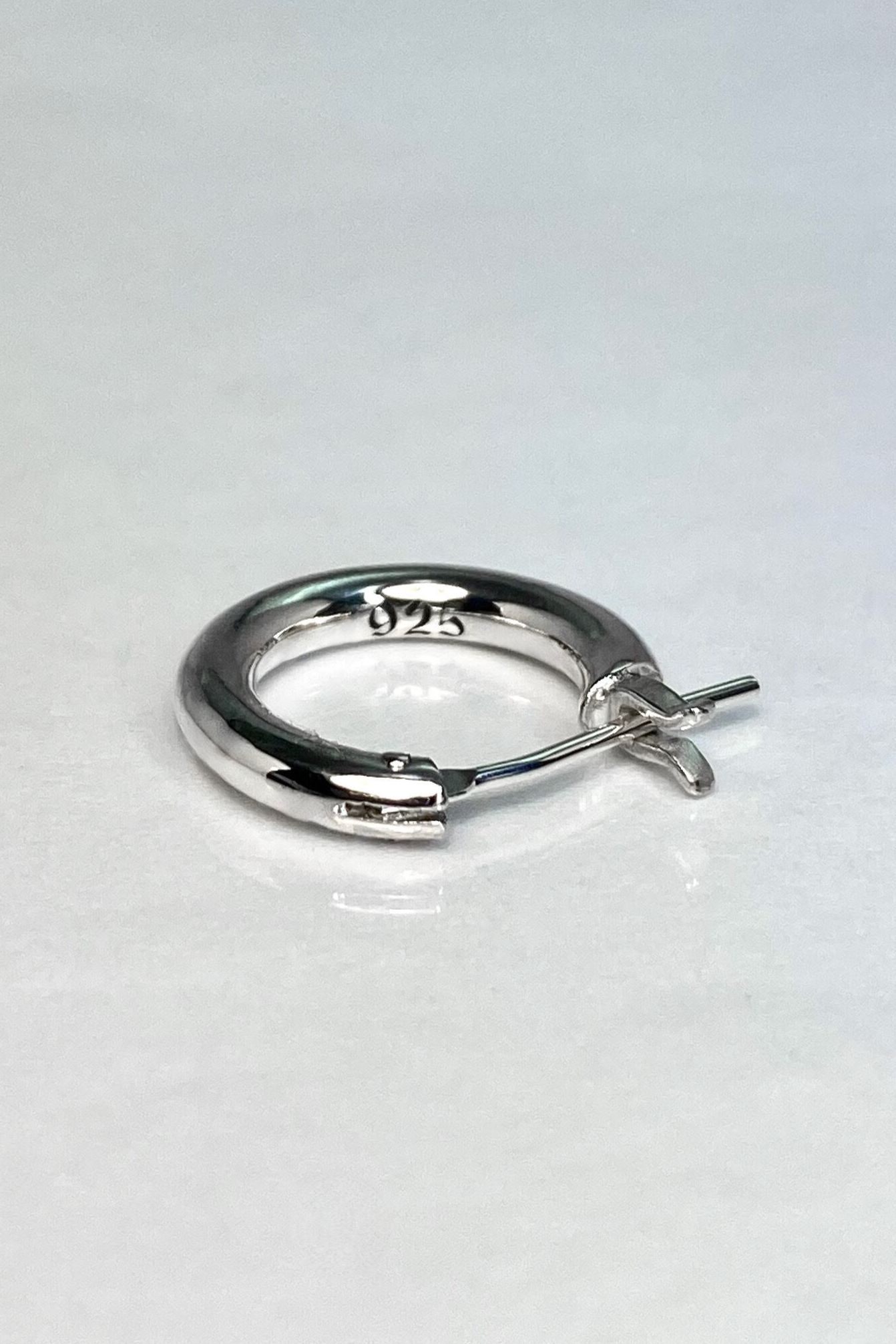 《受注生産》 PLAIN HOOP ピアス 【GOD SIZE】 注文から2～3週間後入荷予定