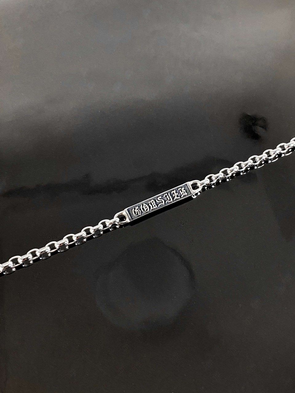 《受注生産》 OPEN HORSESHOE #1 with GODSIZE® I.D. TAG NECKLACE / オープンホースシュー#1ゴッドサイズ® I.D.タグネックレス 【注文から2-3週間後入荷予定】