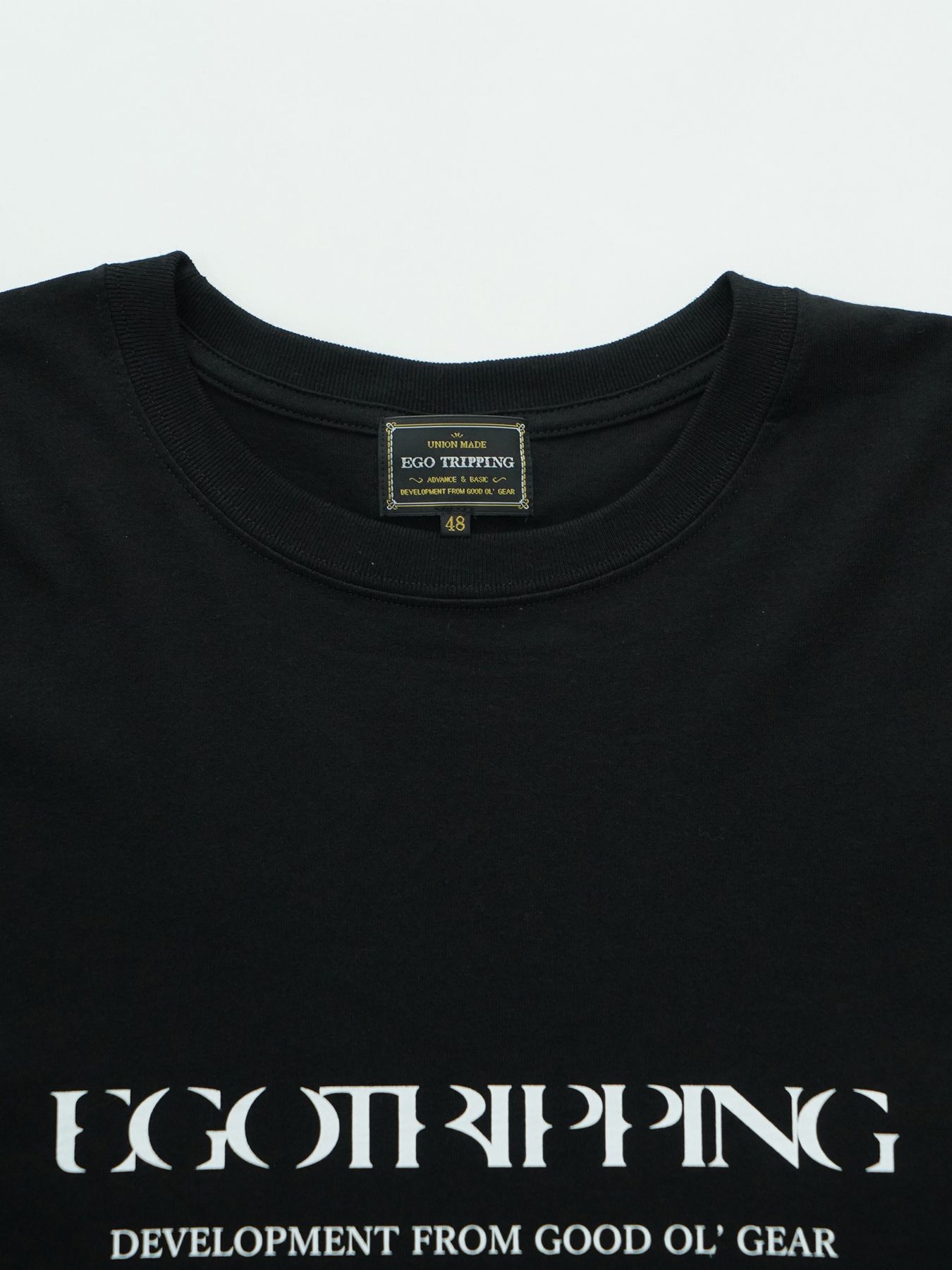 【予約品 11月23日(日) 締切】PRINTTEE-A short / ロゴプリント Tシャツ / BLACK