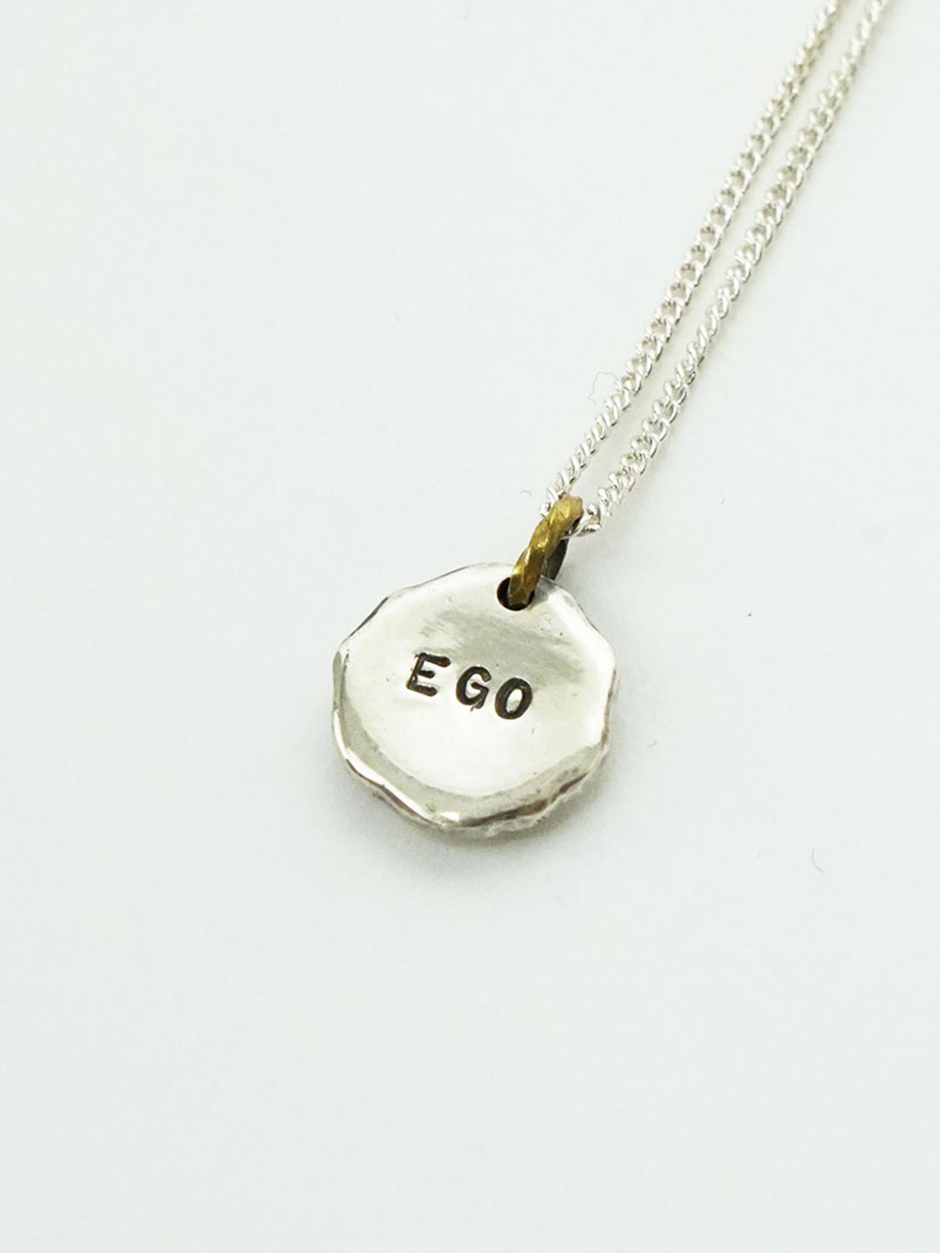 【予約品 10月26日(日) 締切】FLASH"E"NECKLACE / ネックレス / SILVER