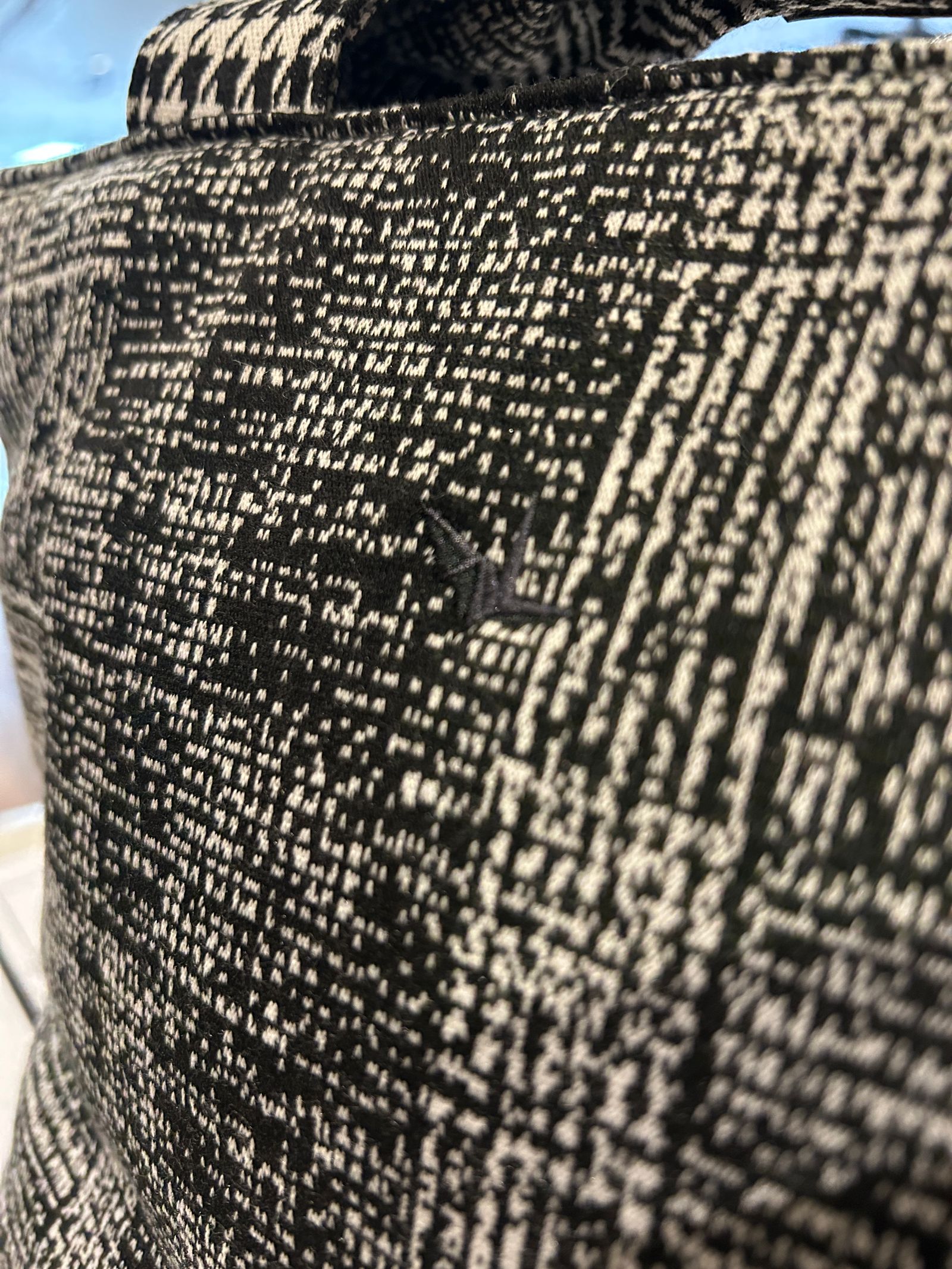 HOUNDSTOOTH LUNCH BAG / ブラック