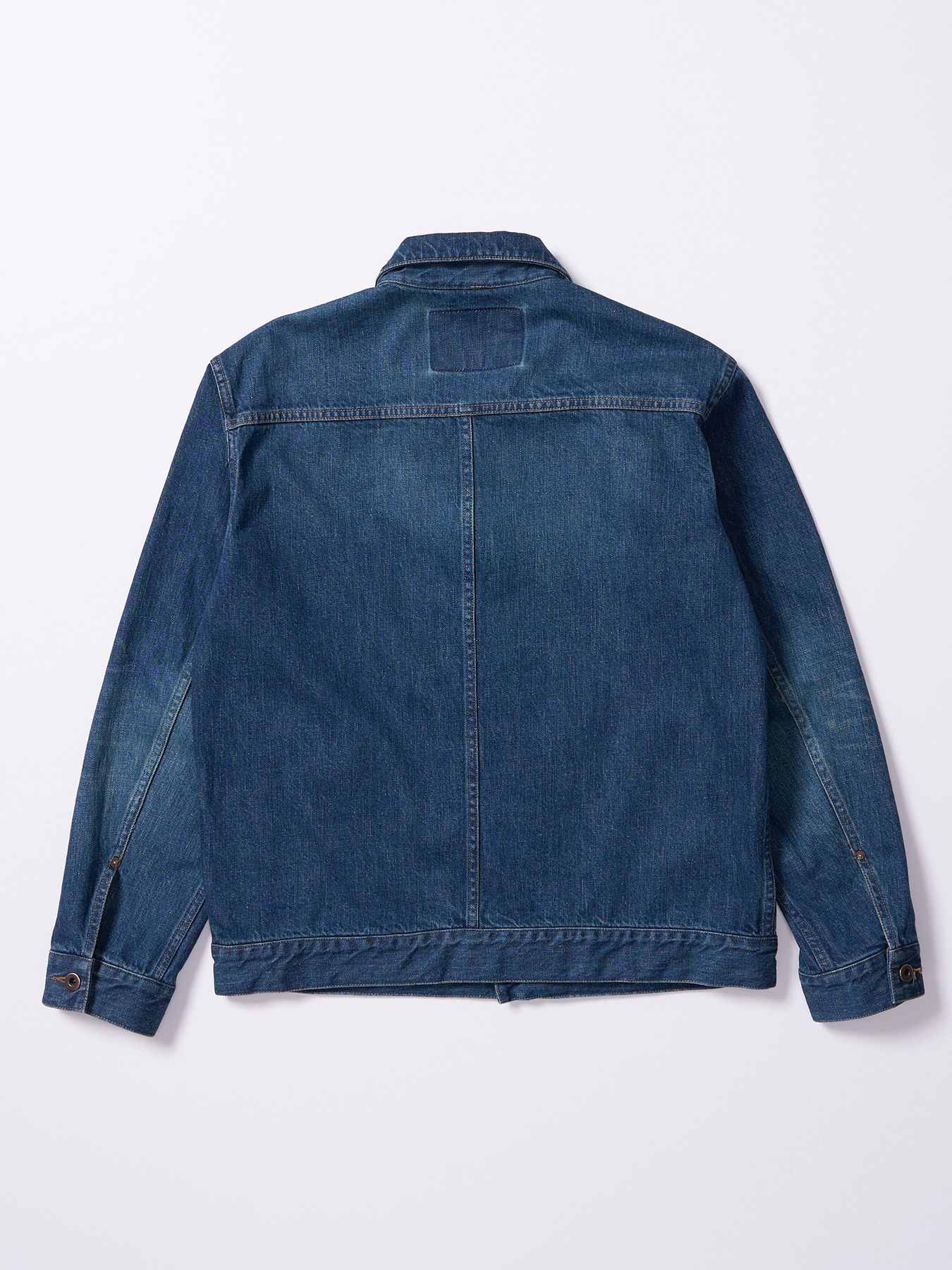 【予約品 4月19日(日) 18時締切】denim jacket type1 (used) / ユーズド加工 TYPE1 デニムジャケット / インディゴユーズド
