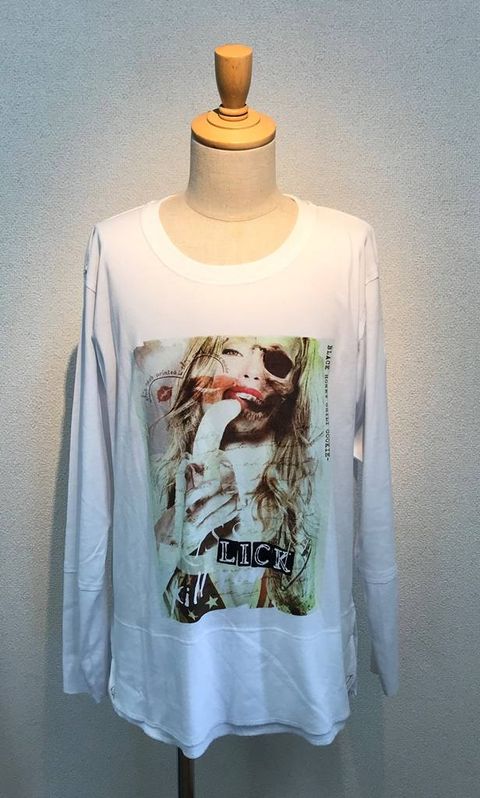 2903109 Skull Girl長袖Tee WHITE16800円+税