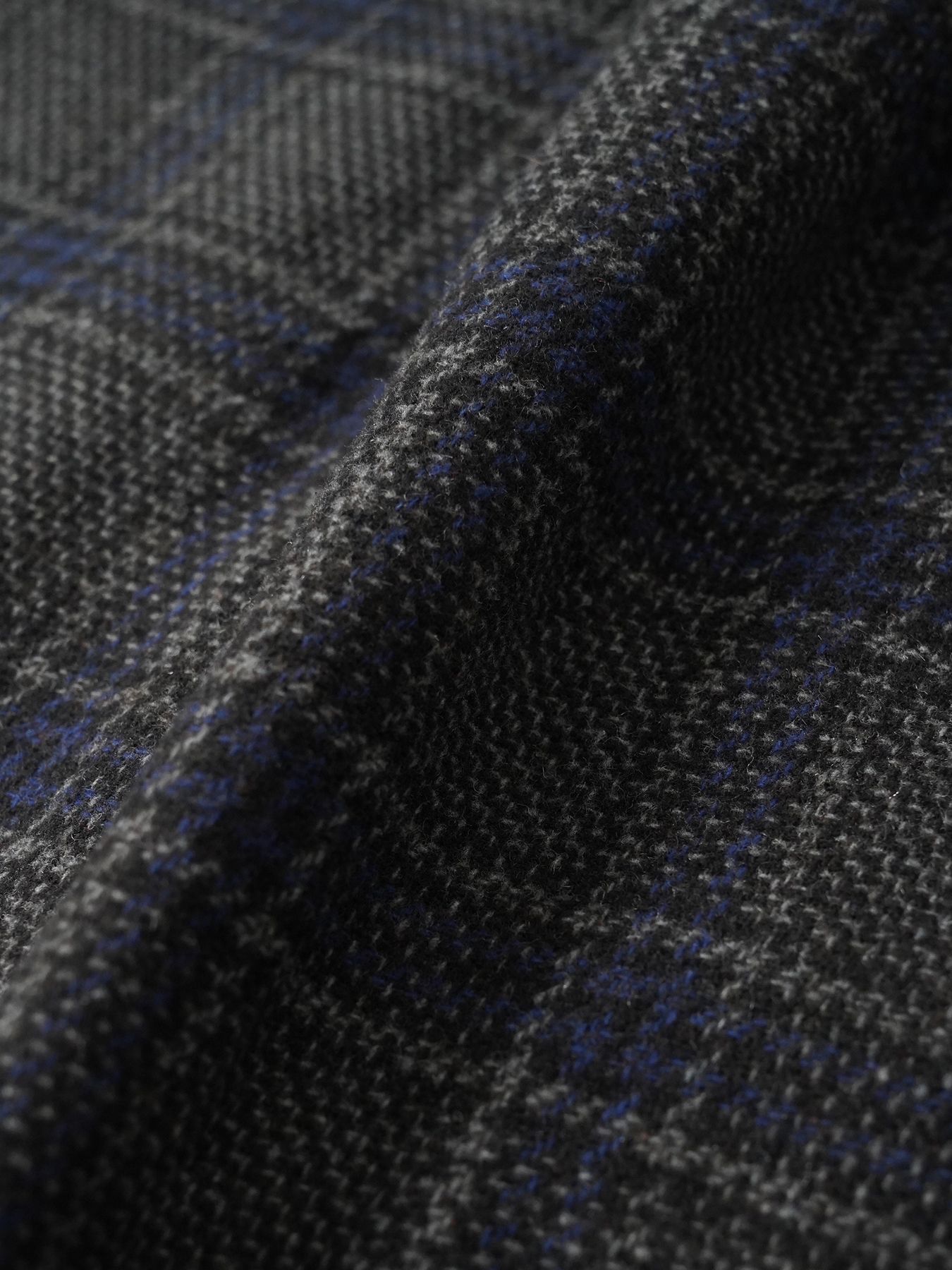 【予約品 5月6日(水) 締切】WOOLCHECK-SPORTJACKET / ヴィンテージシャツジャケット / ネイビー系