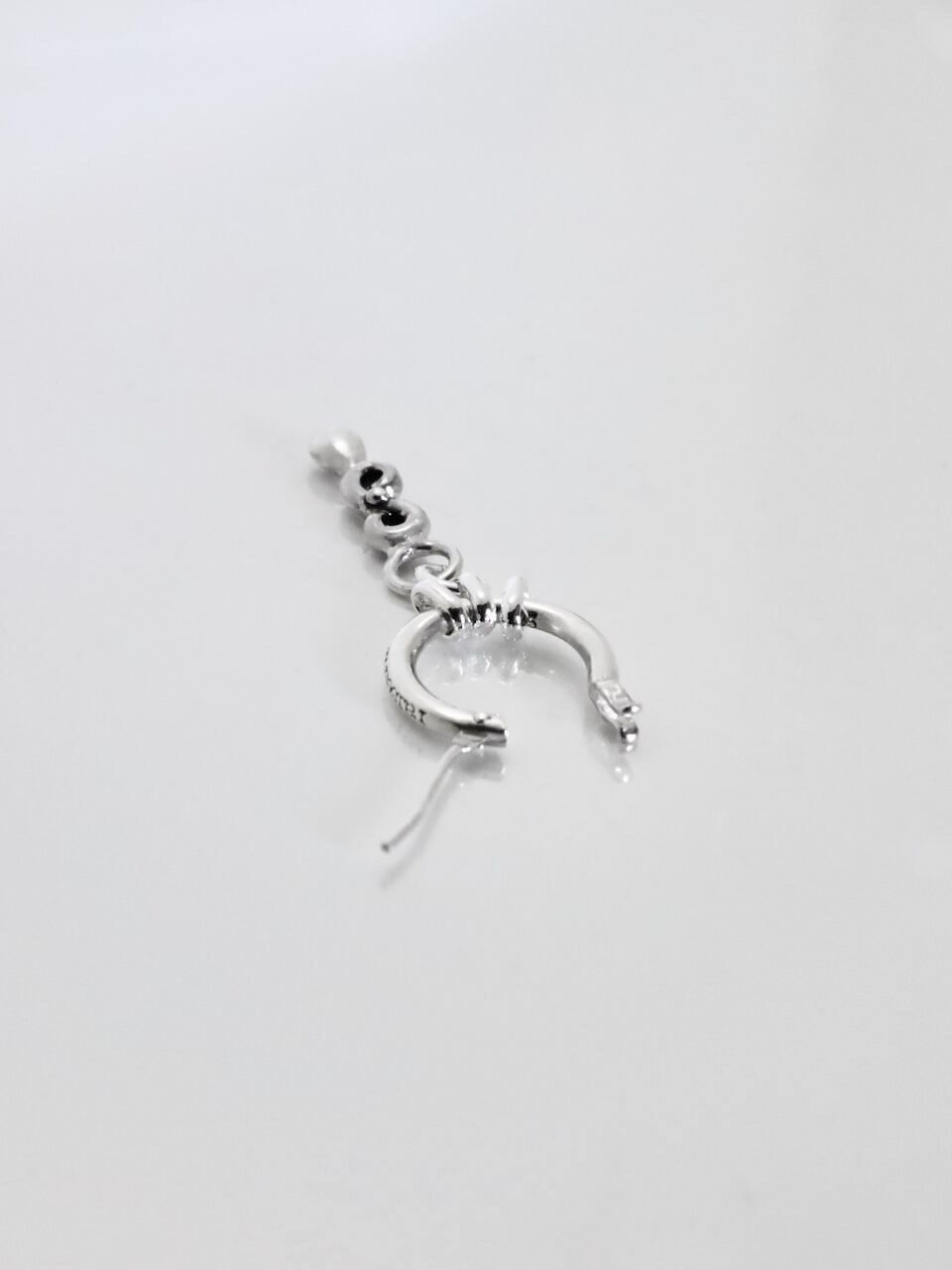 《受注生産》 THIN HOOP -raised by wolves- with OVAL and TEARDROP / レイズド・バイ・ウルヴス シンフープ ウィズ オーバル&ティアドロップ / 注文から2～3週間後入荷予定
