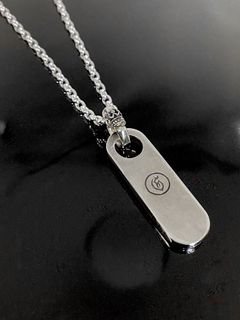 《受注生産》 GODSIZE® I.D. TAG NECKLACE ネックレス / 注文から1~2週間後入荷予定