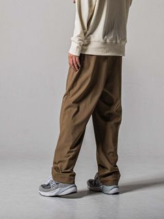 【予約品 11月16日(日) 締切】BEN PANTS / ワイドルーズパンツ / ベージュ