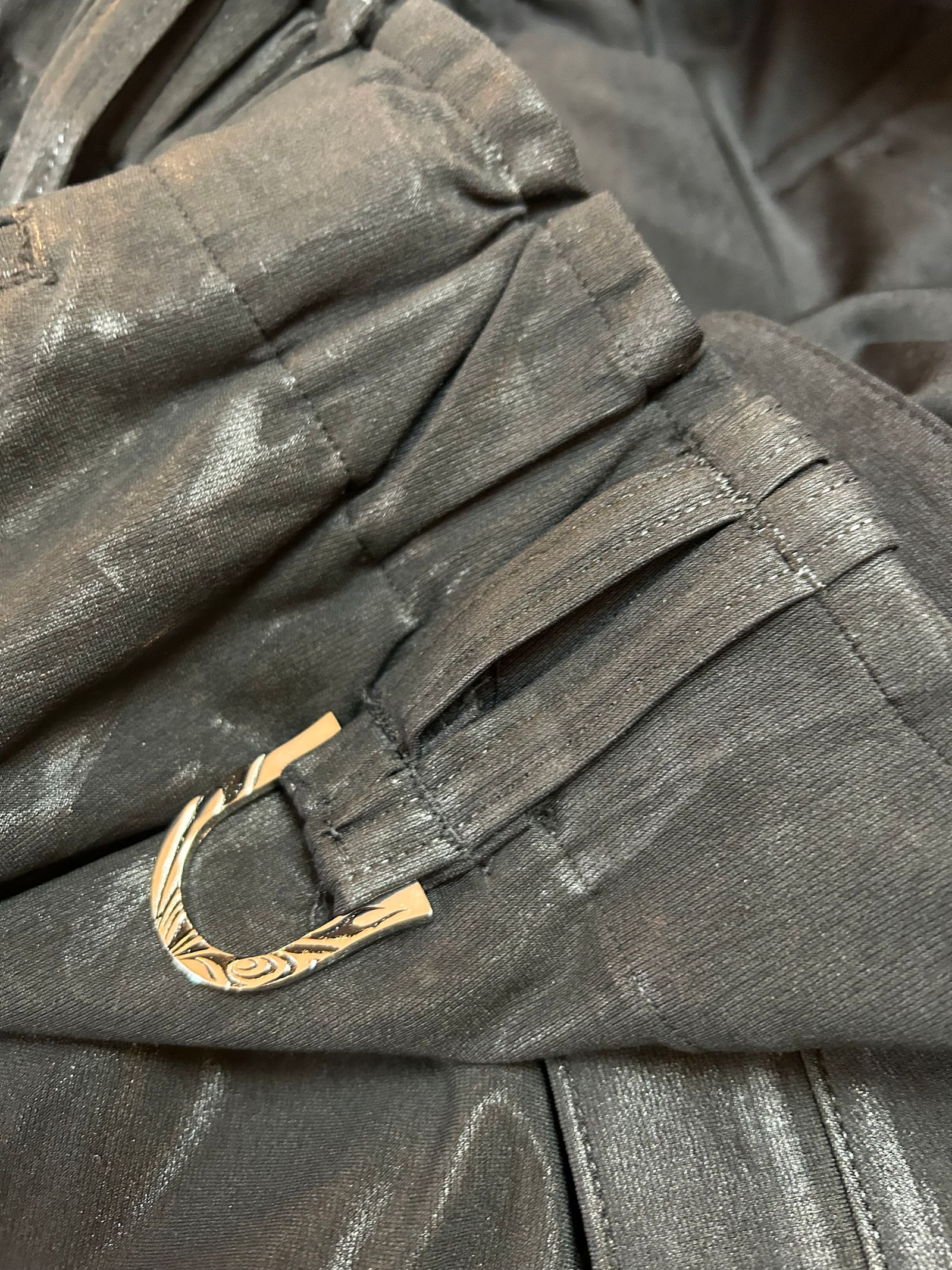 《予約品》コラボ  Saruel Bondage Short Pants / Black【BLACK HONEY CHILI COOKIE × kiryuyrik】11月以降
