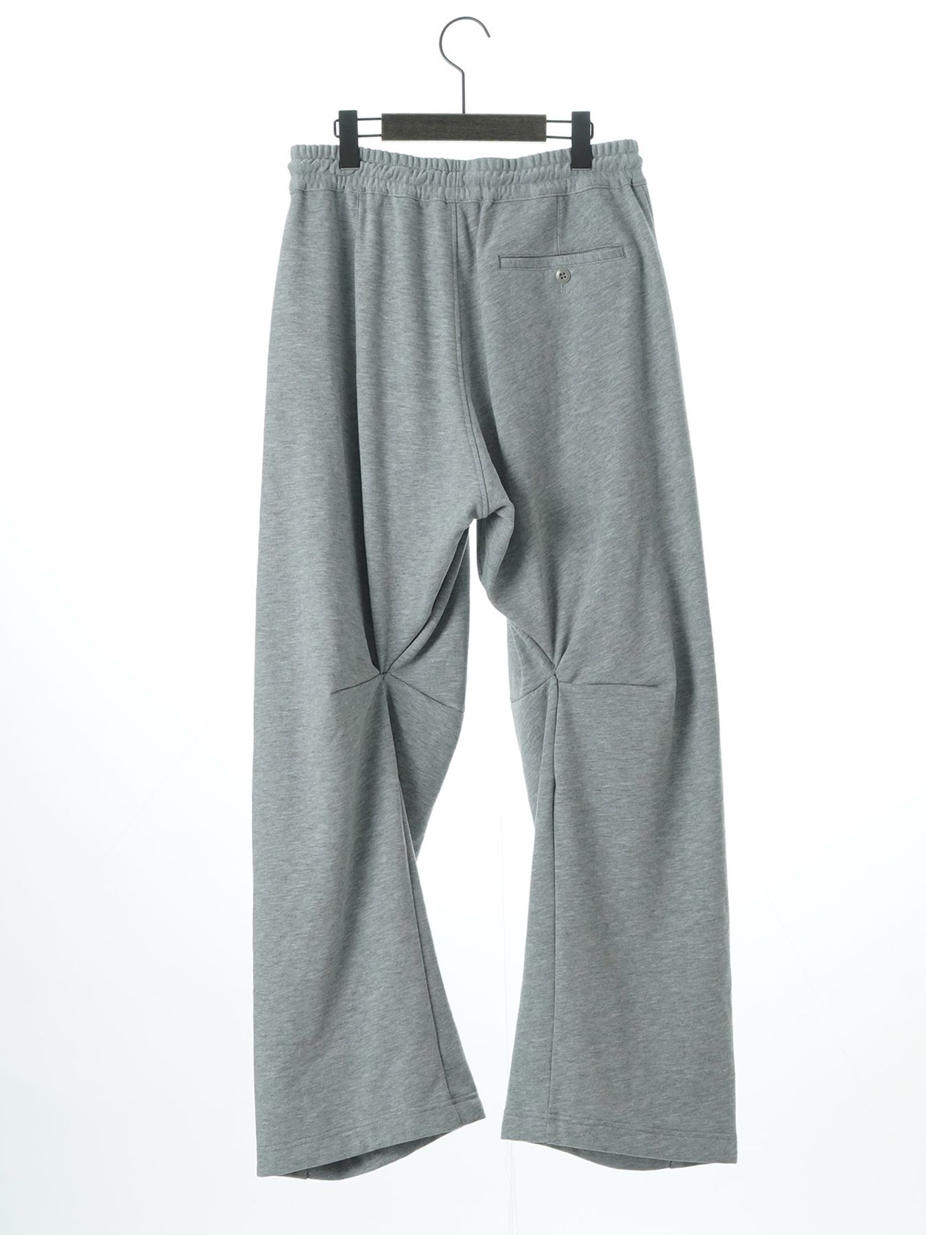 【予約品 10月26日(日) 締切】3DSWEATPANTS / 3Dスウェットパンツ / moku.L.GRAY