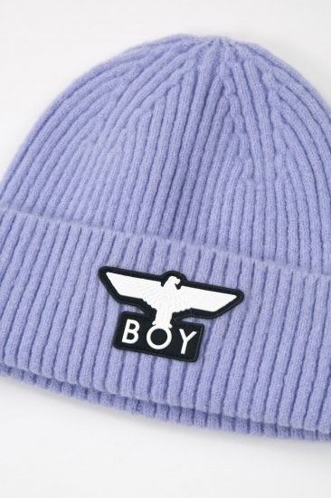 BOY EAGLE BEANIE / PURPLE 【BOY LONDON】