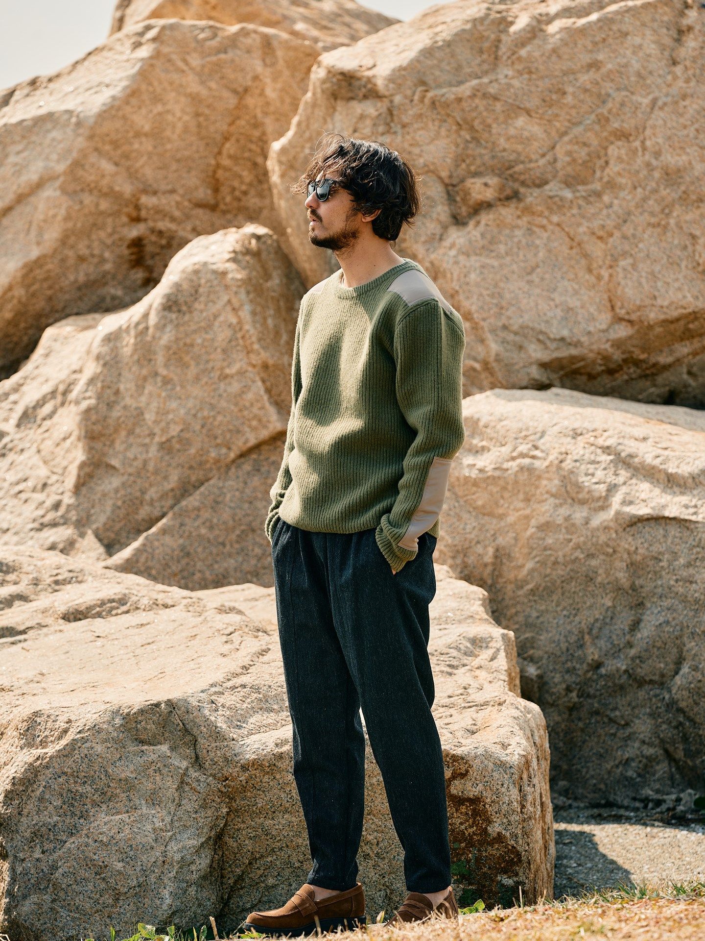 【予約品】 loafer sneaker / ローファー / ブラウン