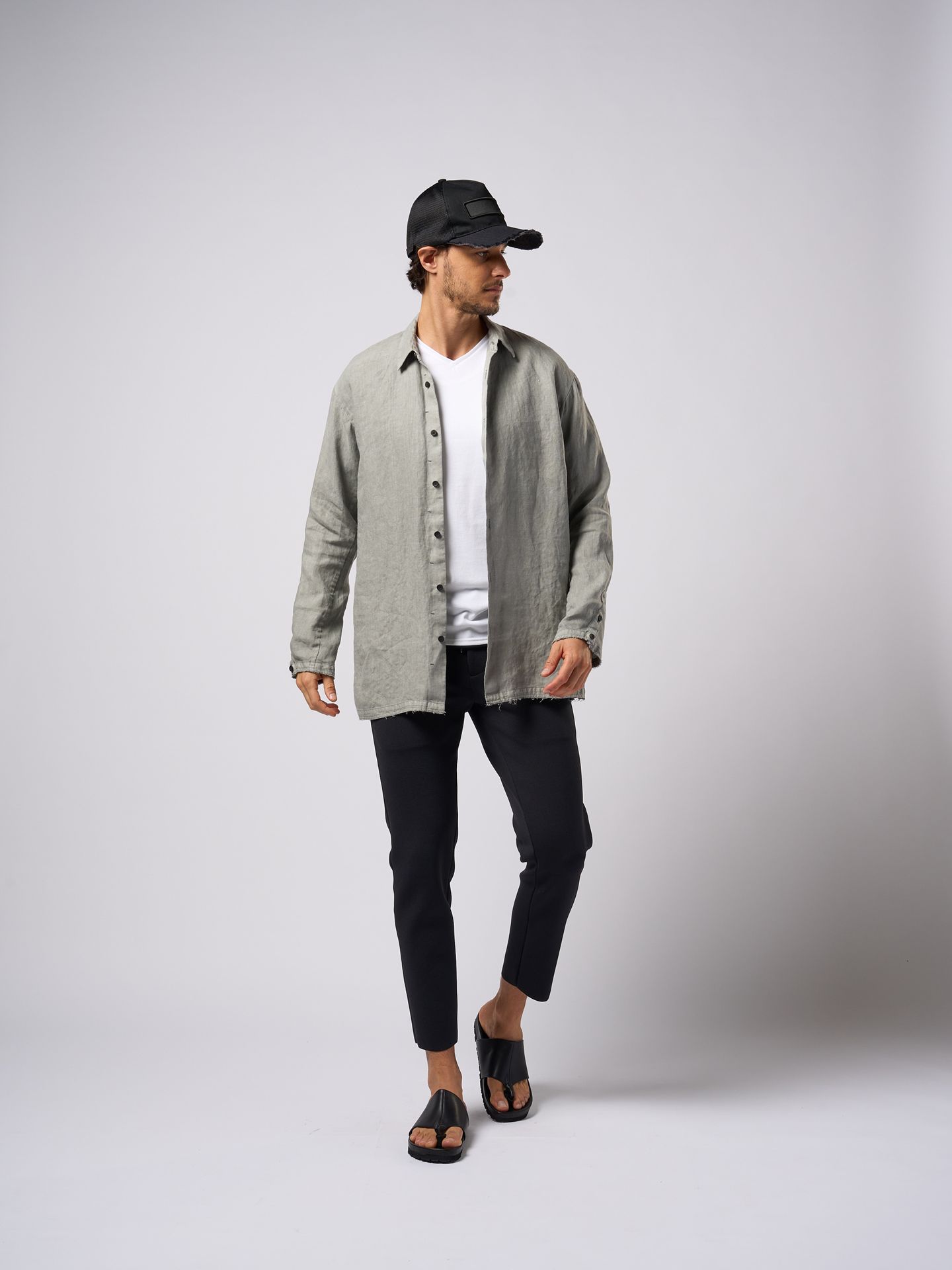 【予約品9月19日 10時締め】 function knit easy slacks  / スラックス / ブラック