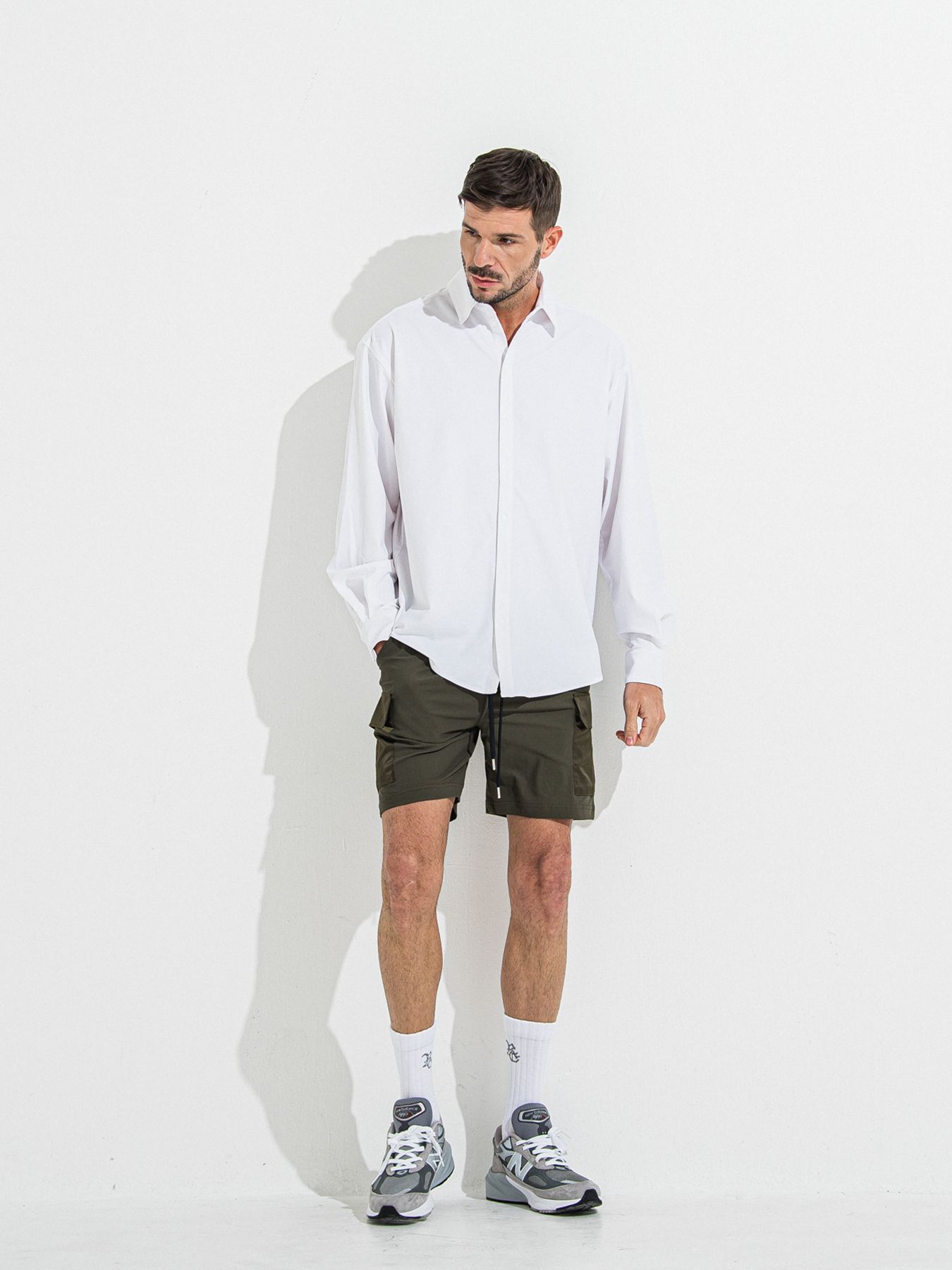 【予約品 】RASH JACK SHIRTS / ラッシュガード ジャックシャツ / ホワイト
