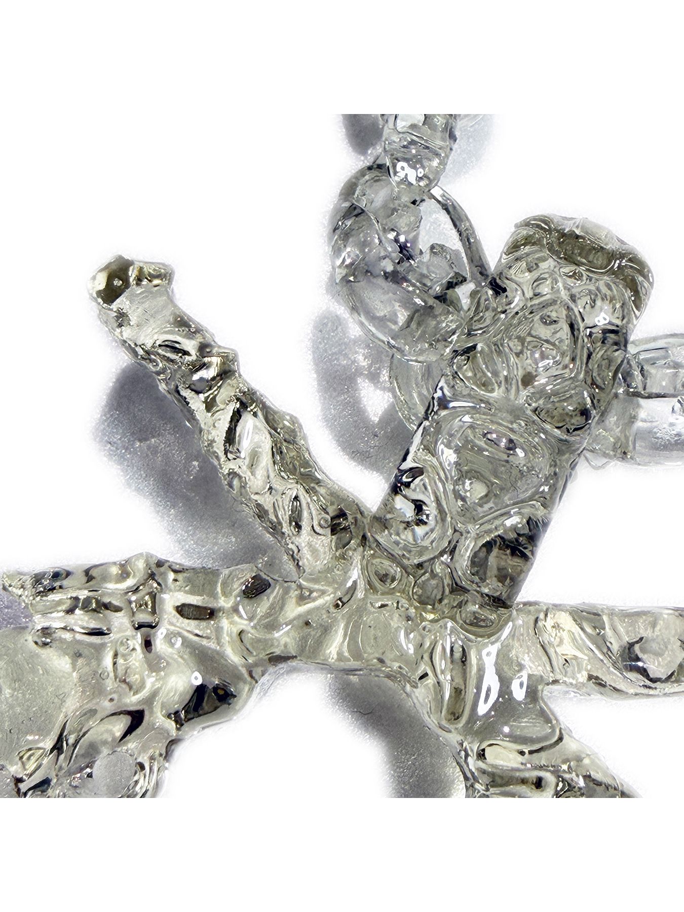 【予約品 3月9日(月) 18:00 締切】EL (イーエル) コラボ - ×EL CROSSGUN ACC / クロスガン ネックレス / クリア