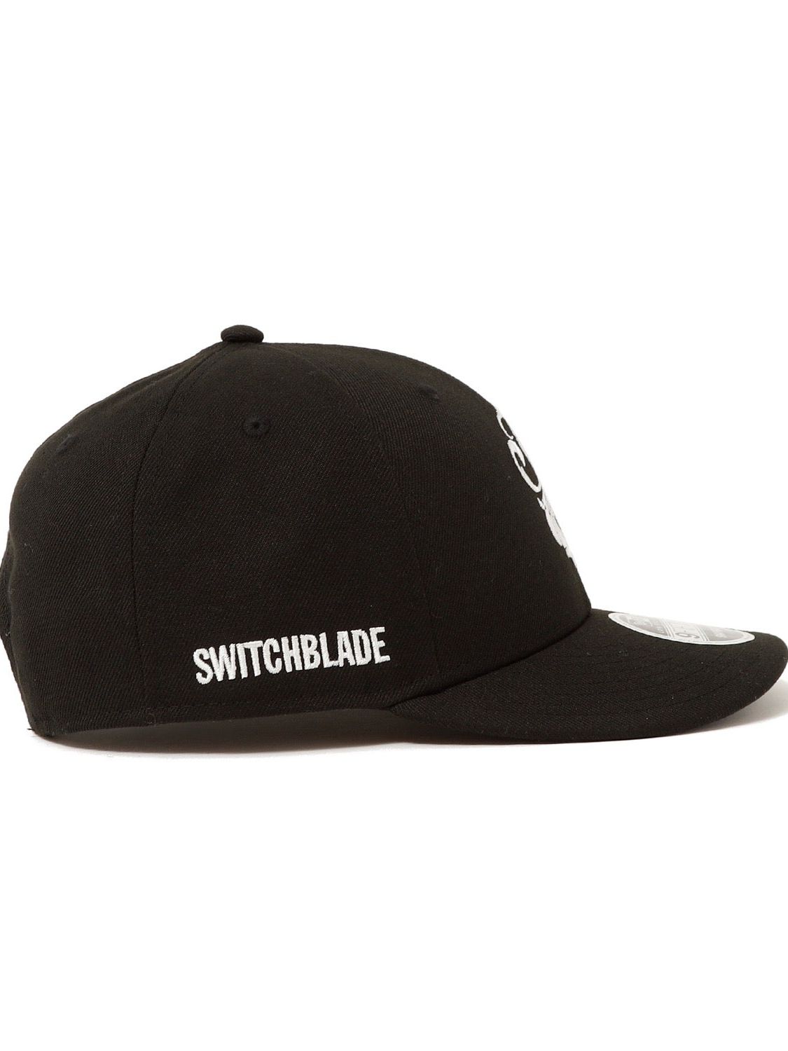 SWITCHBLADE × NEW ERA® ORNATE S BASEBALL CAP / BLACK 1501971-BLACK-FREE