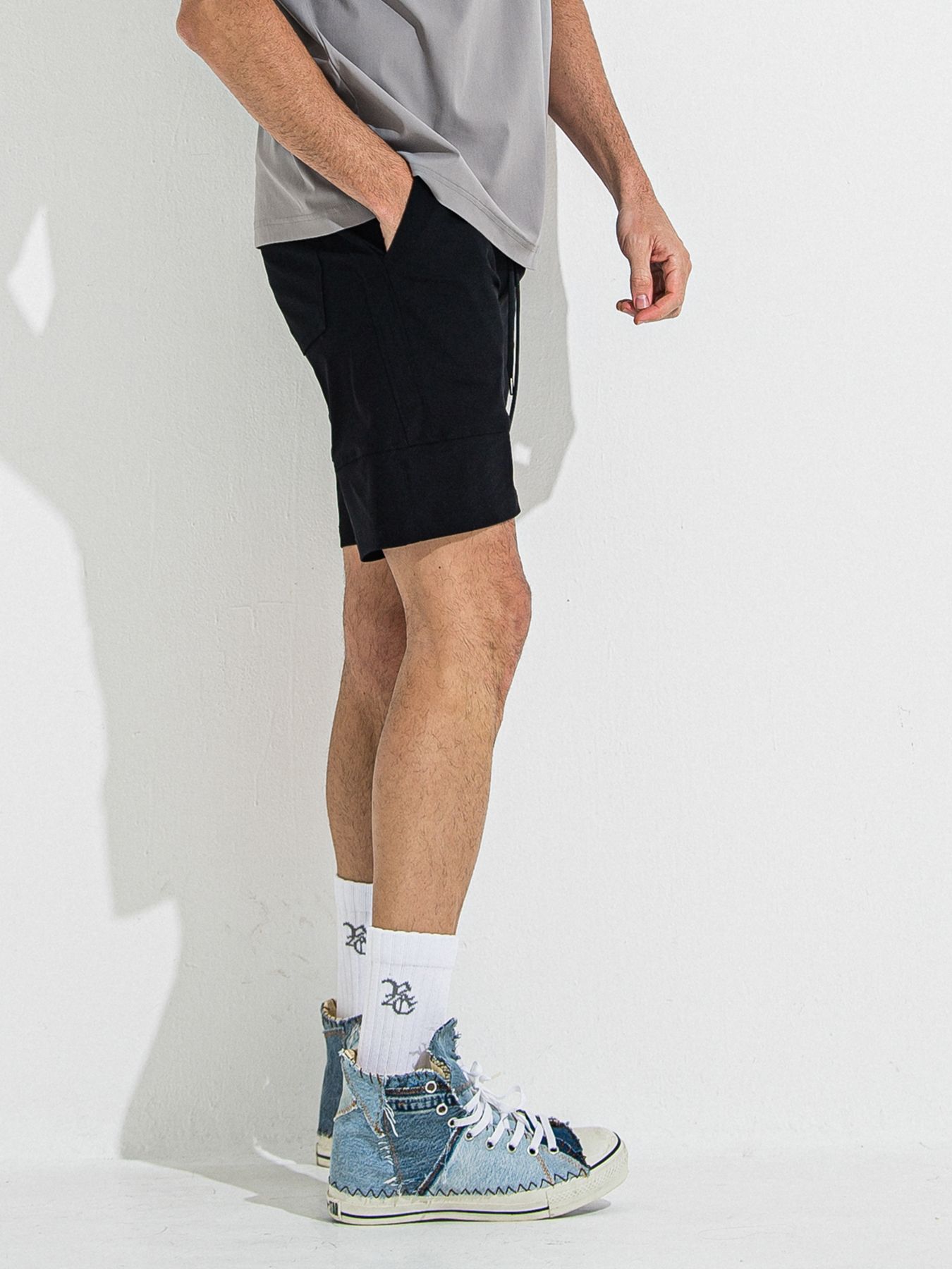 【予約品 】TYLER NYLON SHORTS / タイラー ナイロンショーツ / ブラック