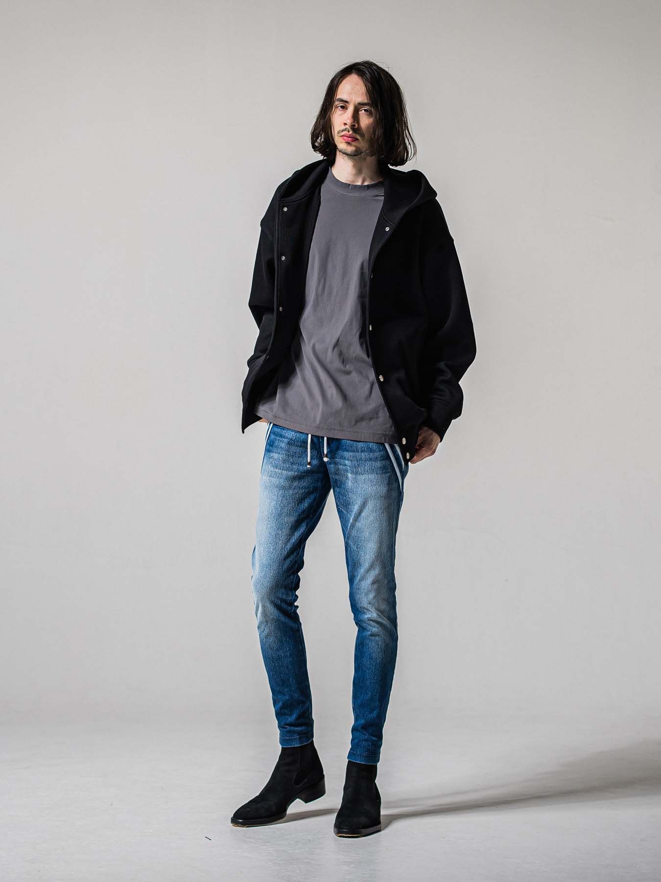 【予約品 11月16日(日) 締切】EX DENIM JERSEY EDGE PT / デニムジャージ エッジラインパンツ / ダークインディゴ