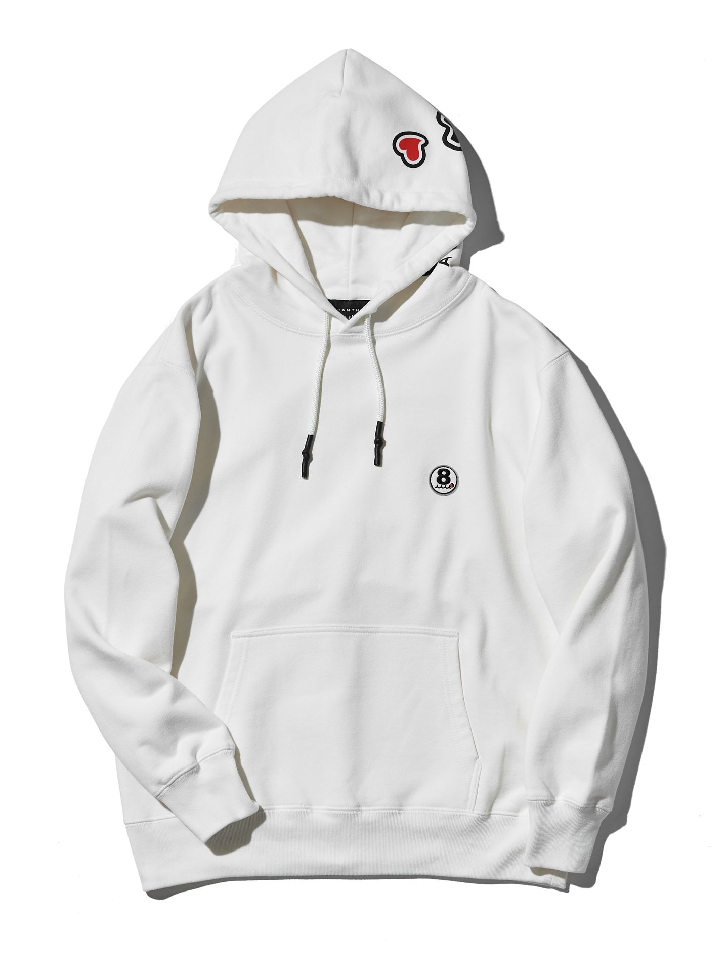 muta sweet muta hoodie / パーカー / ホワイト 【Acanthus×muta】