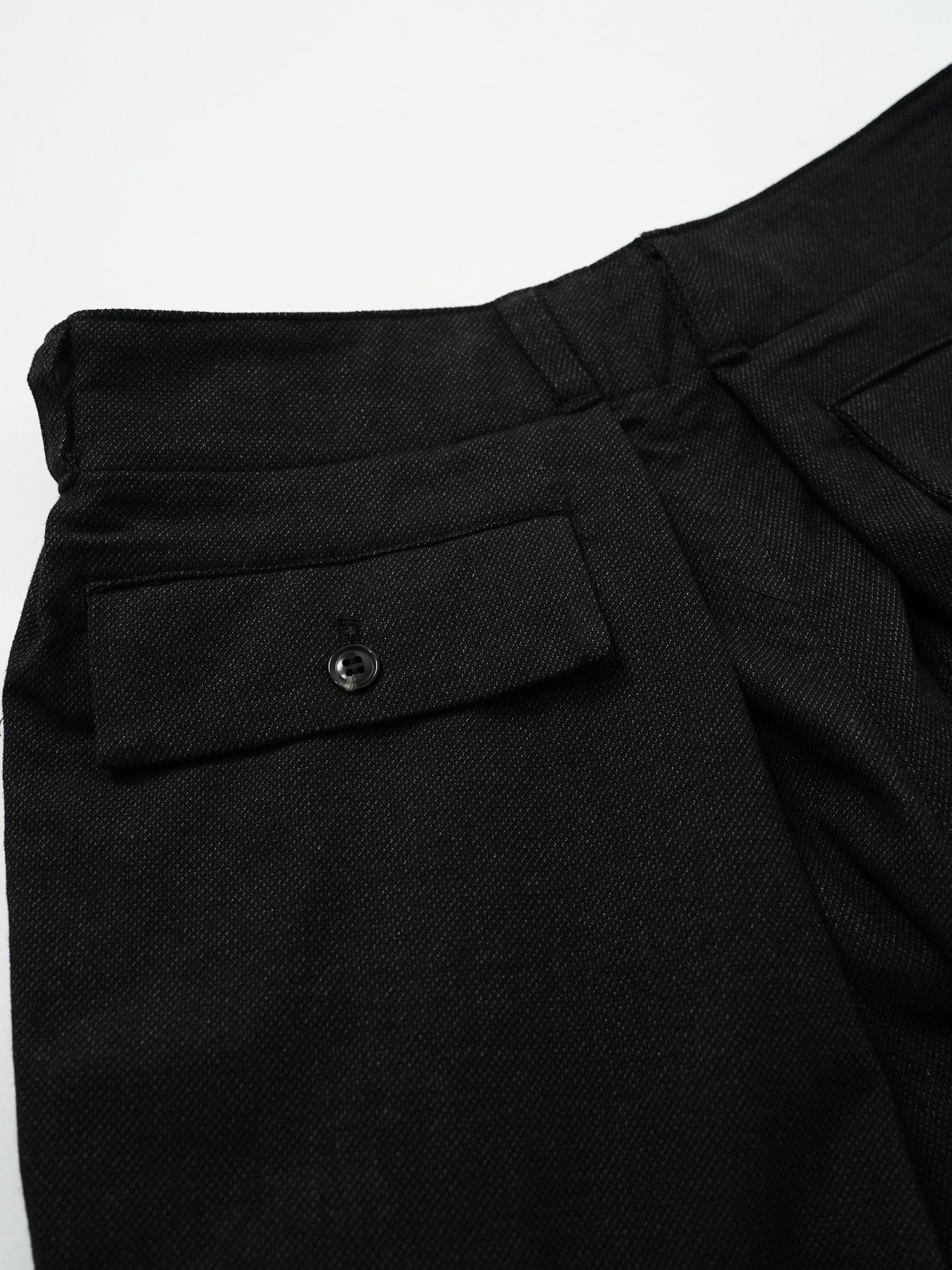 【予約品 5月27日(水) 締切】OVERTROUSERS / ワイドパンツ / ブラック