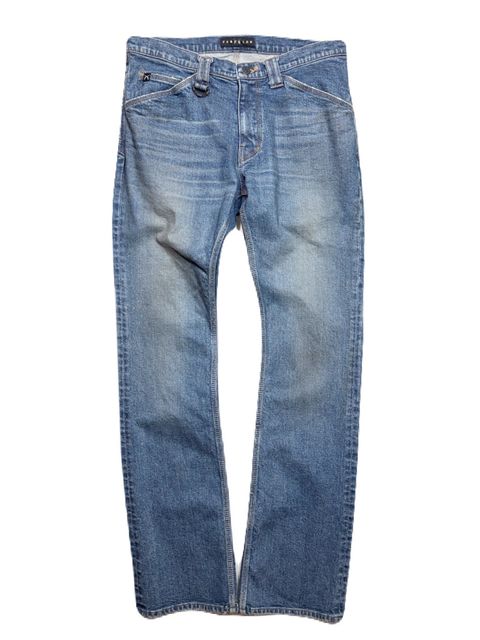 【予約品】STRETCH DENIM PT / ストレッチデニム ブーツカットパンツ / ブルー