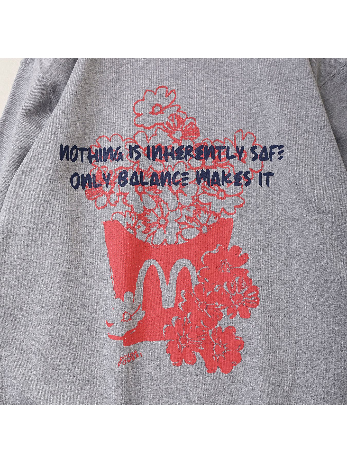 BALANCE SWEAT / クルーネックスウェット / グレー