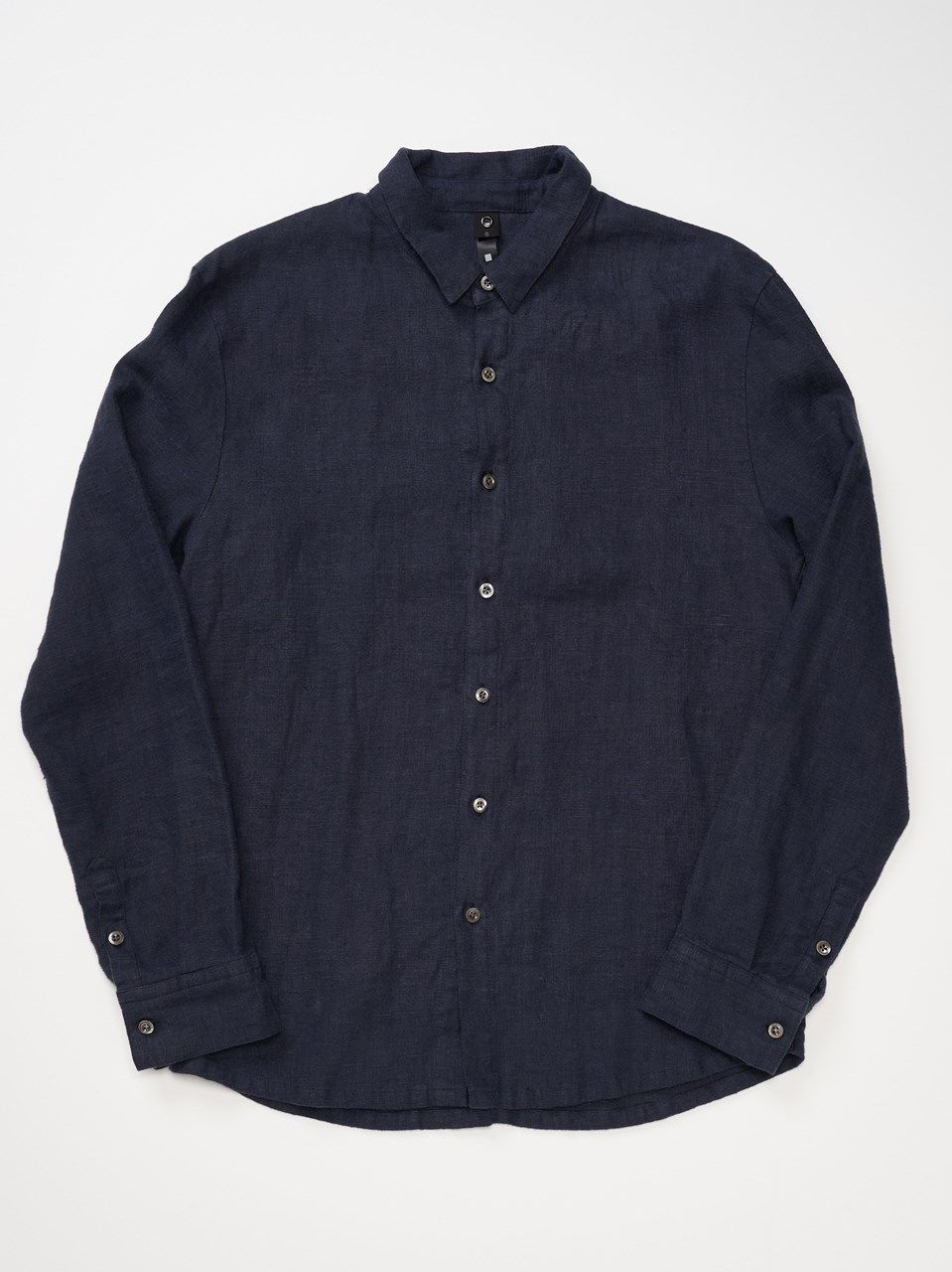 《予約品》 short point collar shirt / カラーシャツ / ネイビー