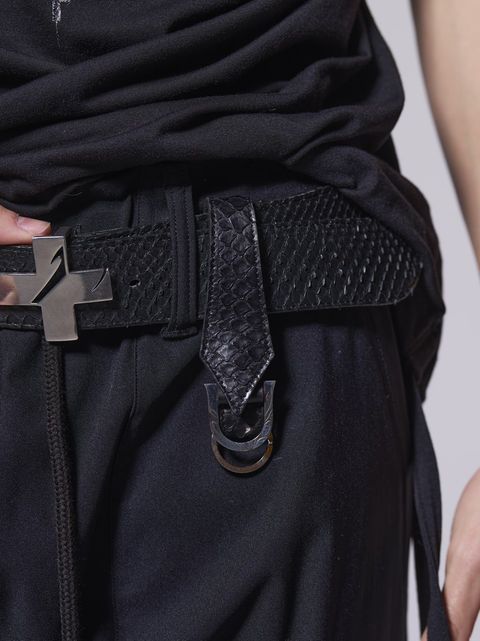 《予約品》 KeyHolder / パイソンキーホルダー / ブラック