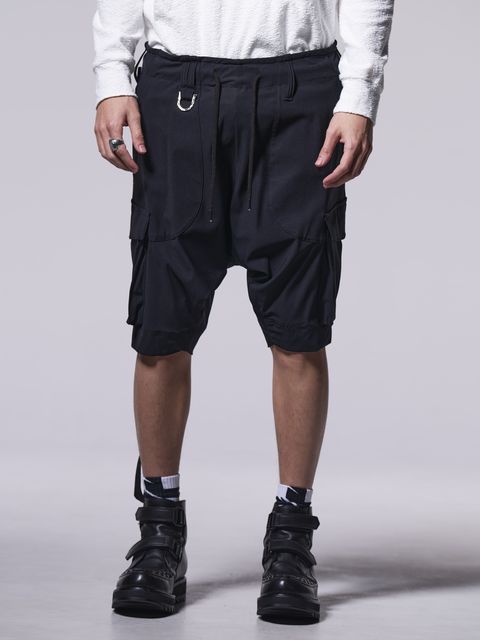 キリュウキリュウ　2024SS　パイルジャージ　サルエルショーツ kiryuyrik - 2024 SPRING & SUMMER COLLECTION | BRYAN