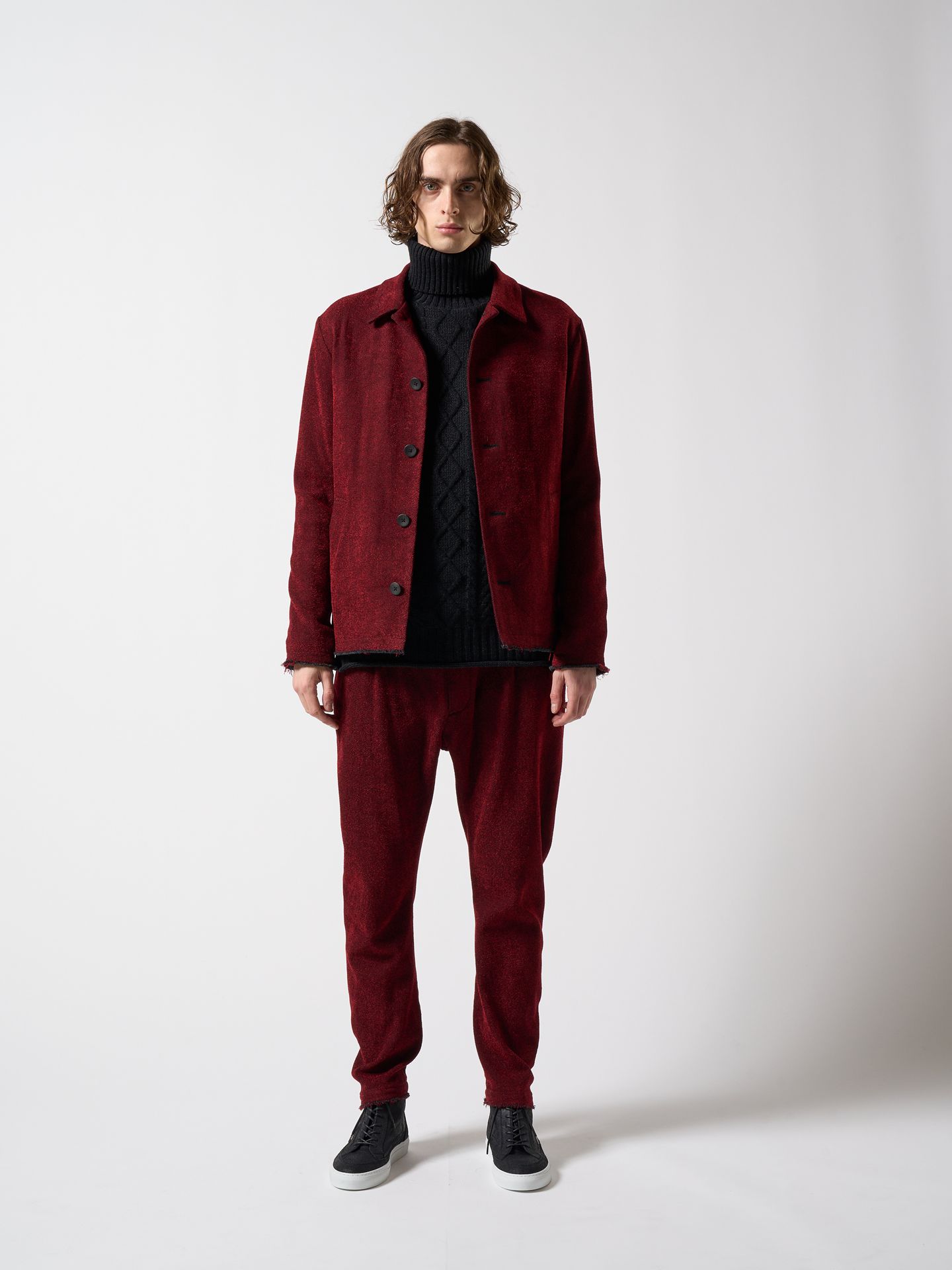 【予約品】 workers jacket / ブルゾン / レッド