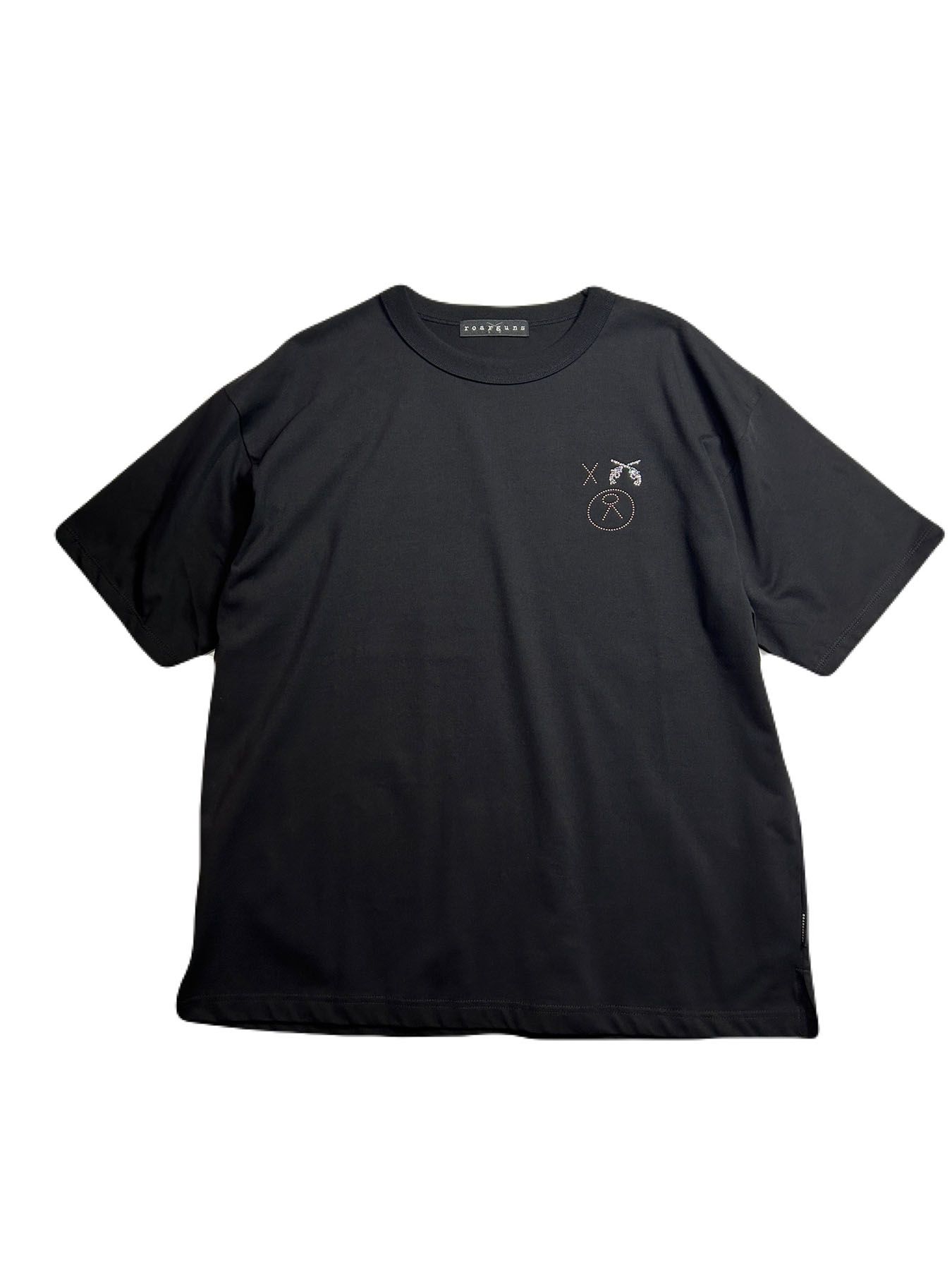 【予約品 8月10日(日) 締切 】BEAR FACE S/S T / ベアーフェイス Tシャツ / クリスタル メタル ブラック