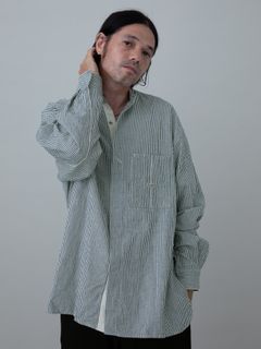 【予約品 11月23日(日) 締切】AKAMIMISHIRTS / オフィサーシャツ / HICKORY