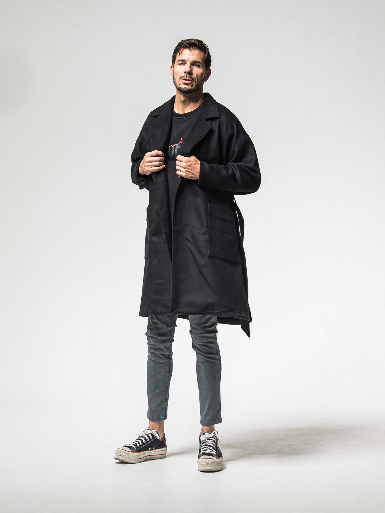 【予約品 8月31日(日) 締切】MICK DENIM JERSEY / ミック デニムジャージ / ピグメントブラック