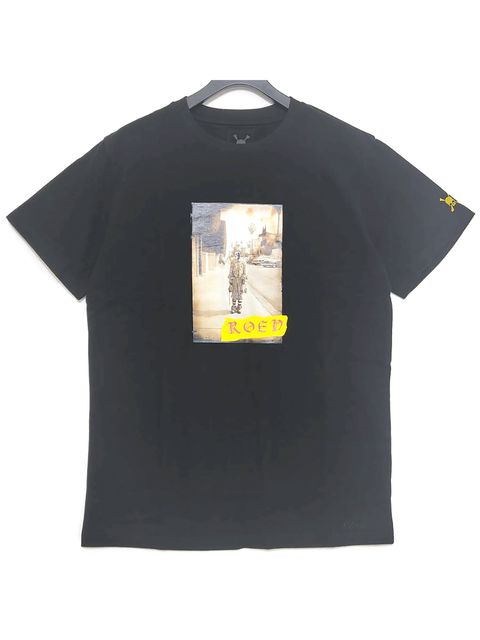 STRANGER T / 半袖Tシャツ / ブラック【Roen】