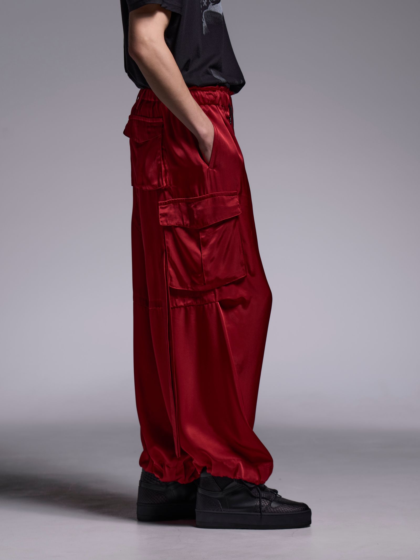 【予約品 1月4日(日) 締切】Cargo Pants / カーゴパンツ / レッド