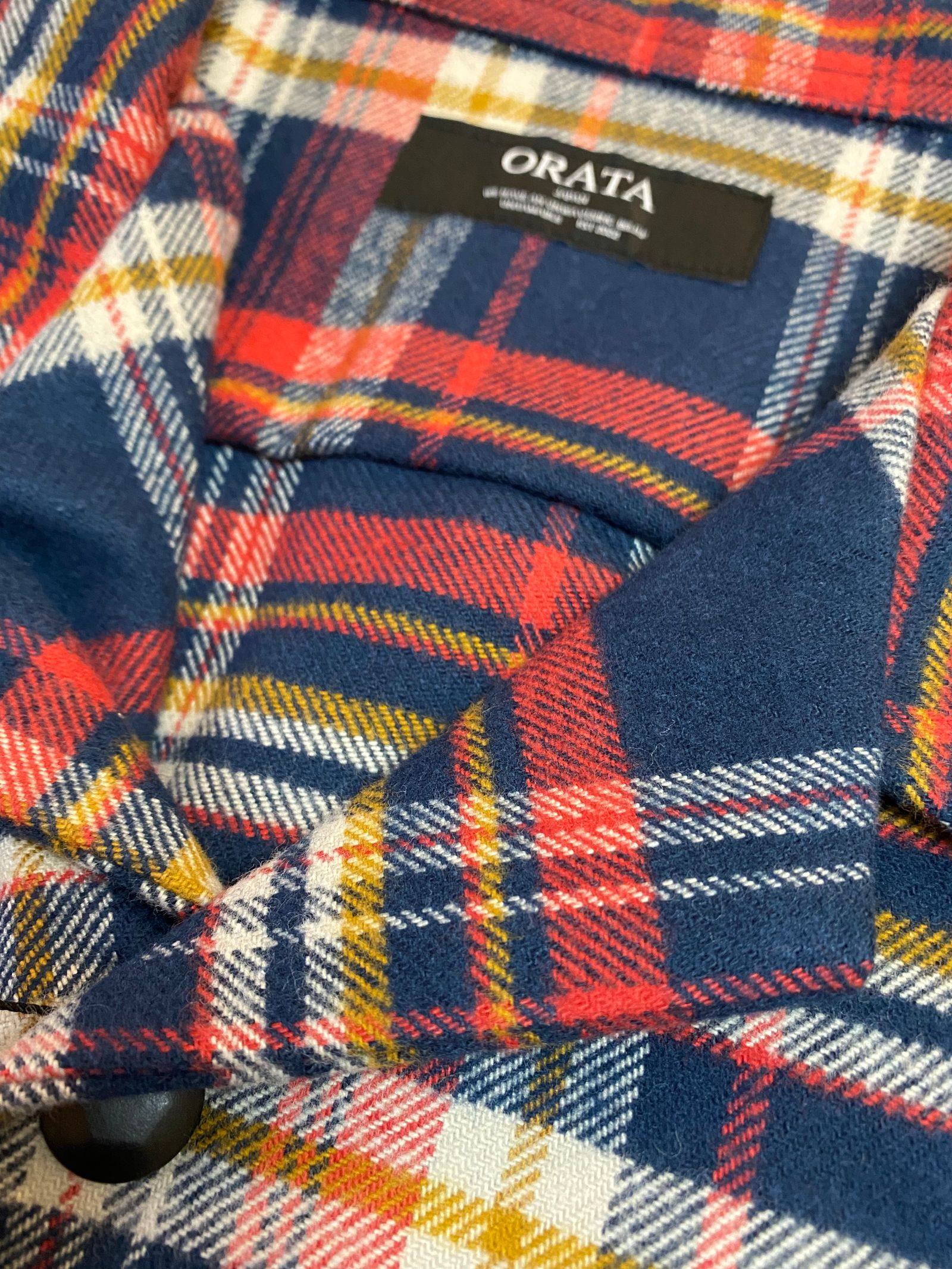 HEAVY FLANNEL JK  / レッドチェック【ORATA】