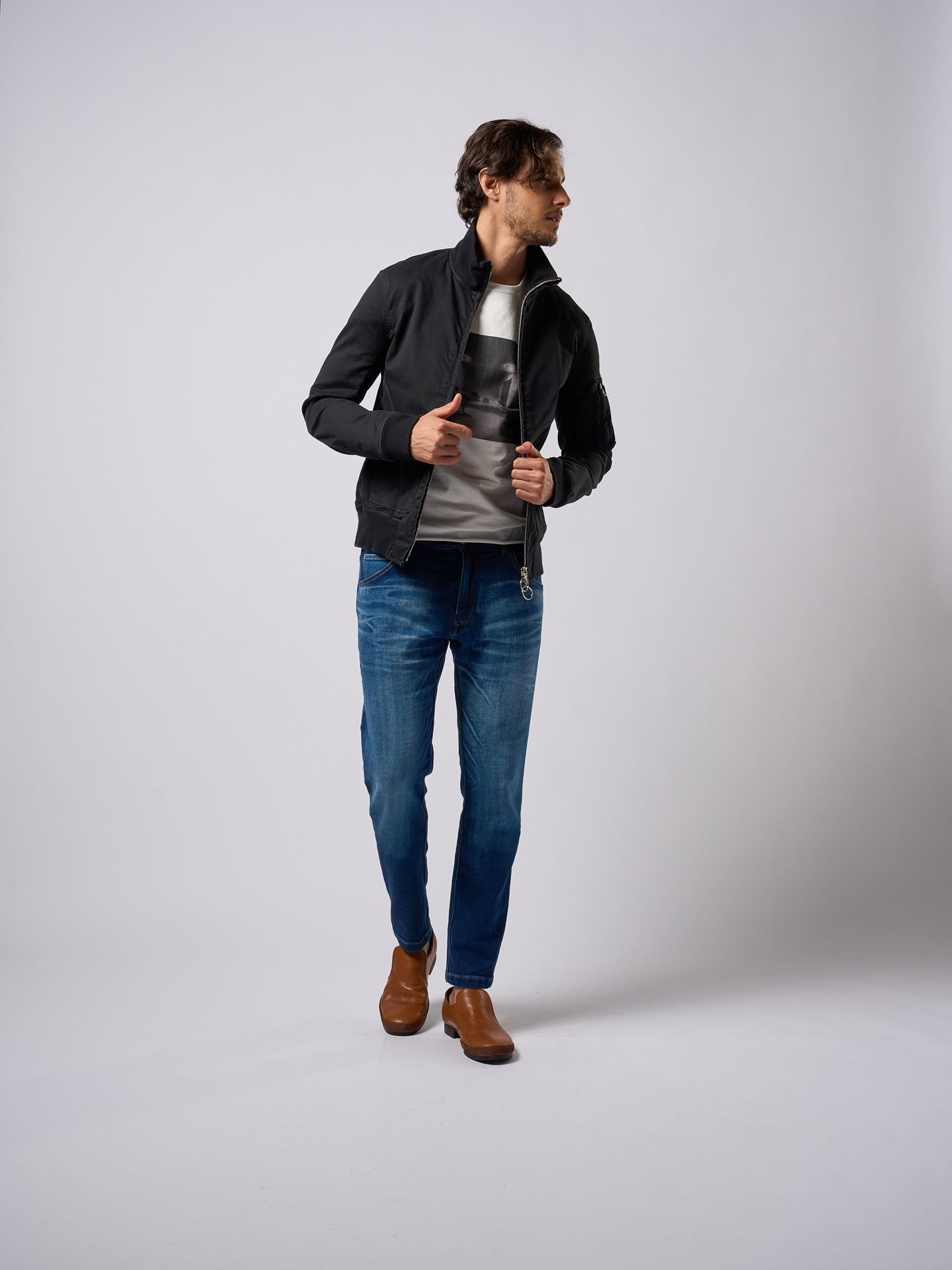 【予約品9月19日 10時締め】 denim jersey 5PK pants  / デニムジャージ / used