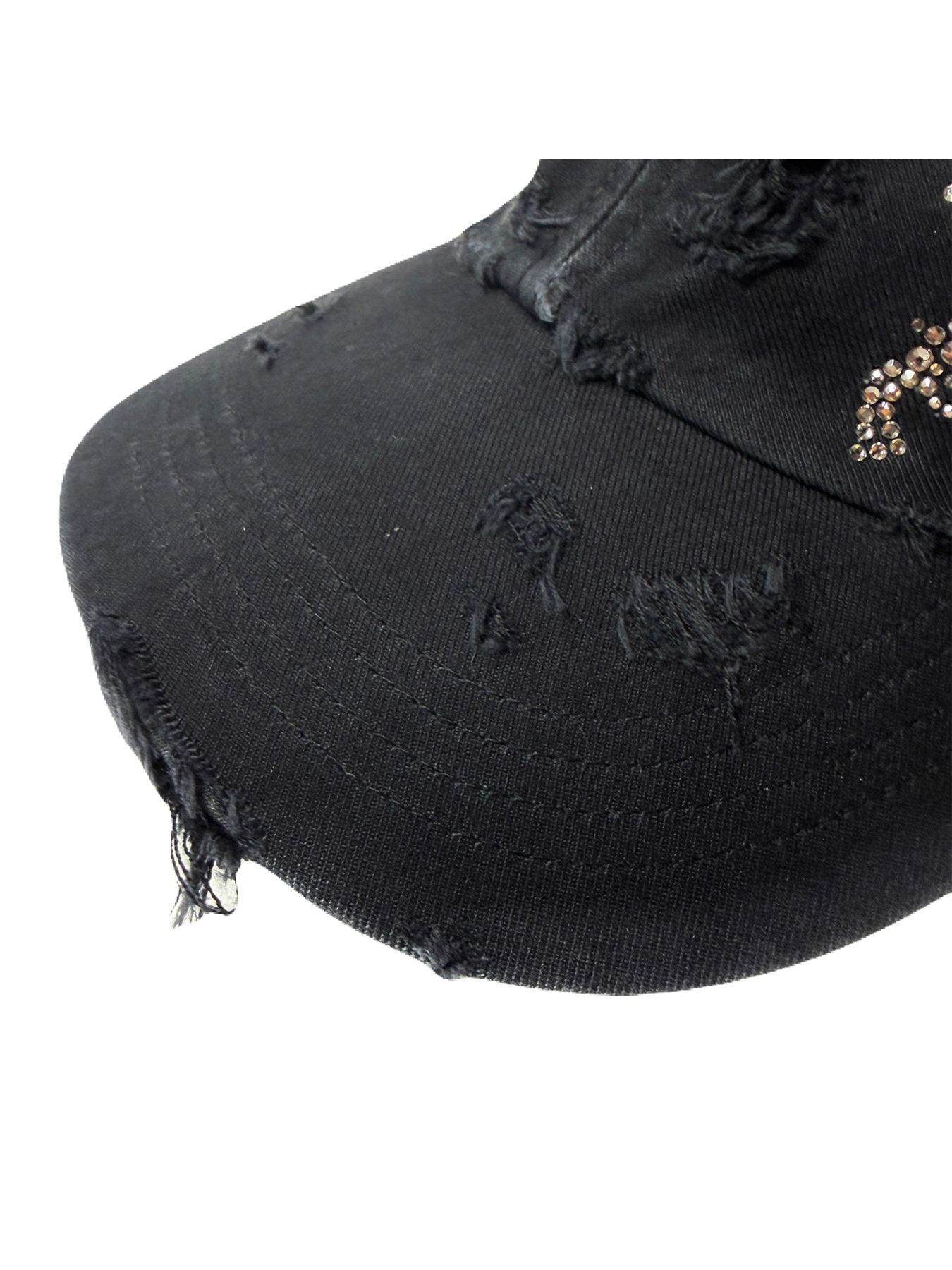 【予約品 8月23日(日) 締切】B.B CAP DAMAGE/CRY / ブラック