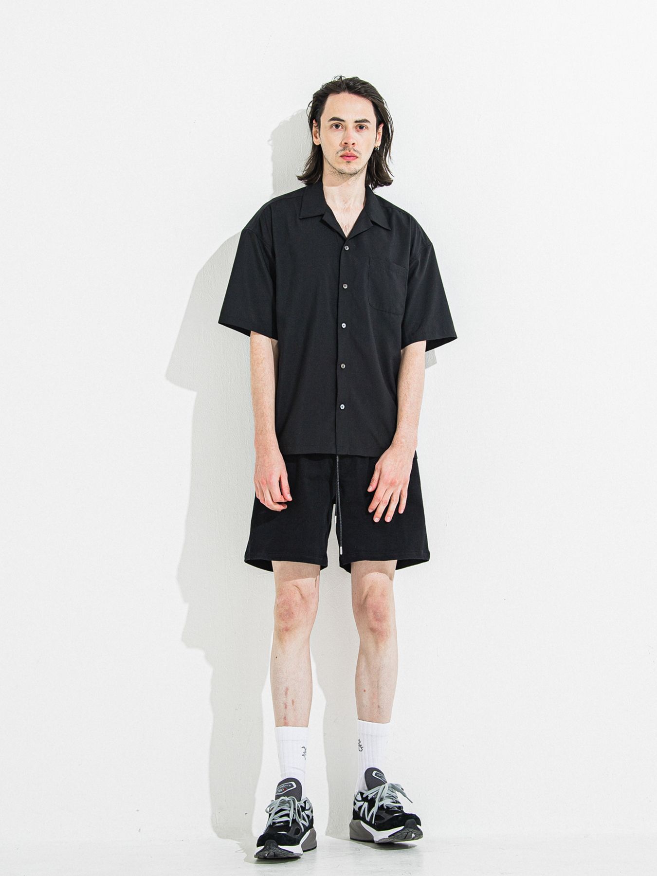 【予約品 】ZACK HALF SHIRT / ザックハーフスリーブシャツ / ブラック